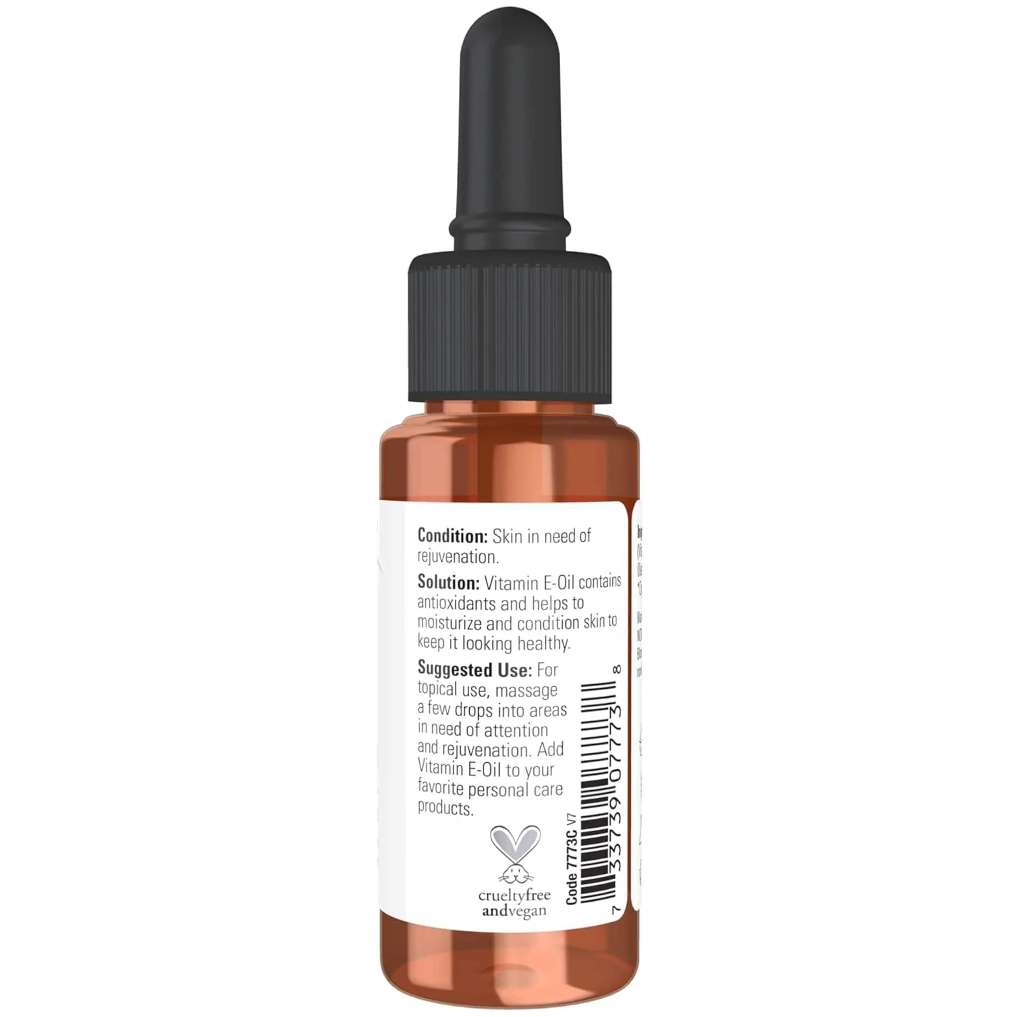 NOW Vitamin E Oil 23,000IU (Topical & Non-GMO), 30ml - Image 3