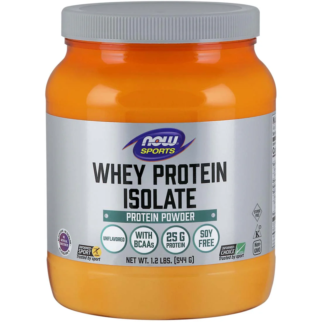 NOW 100% Natural Whey Isolate Protein (Microfiltered) - Image 3
