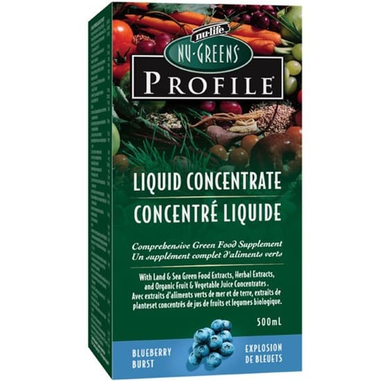 Nu-Life Nu-Greens Profile Liquid Greens Food Concentrate Supplement, 500ml - Image 2