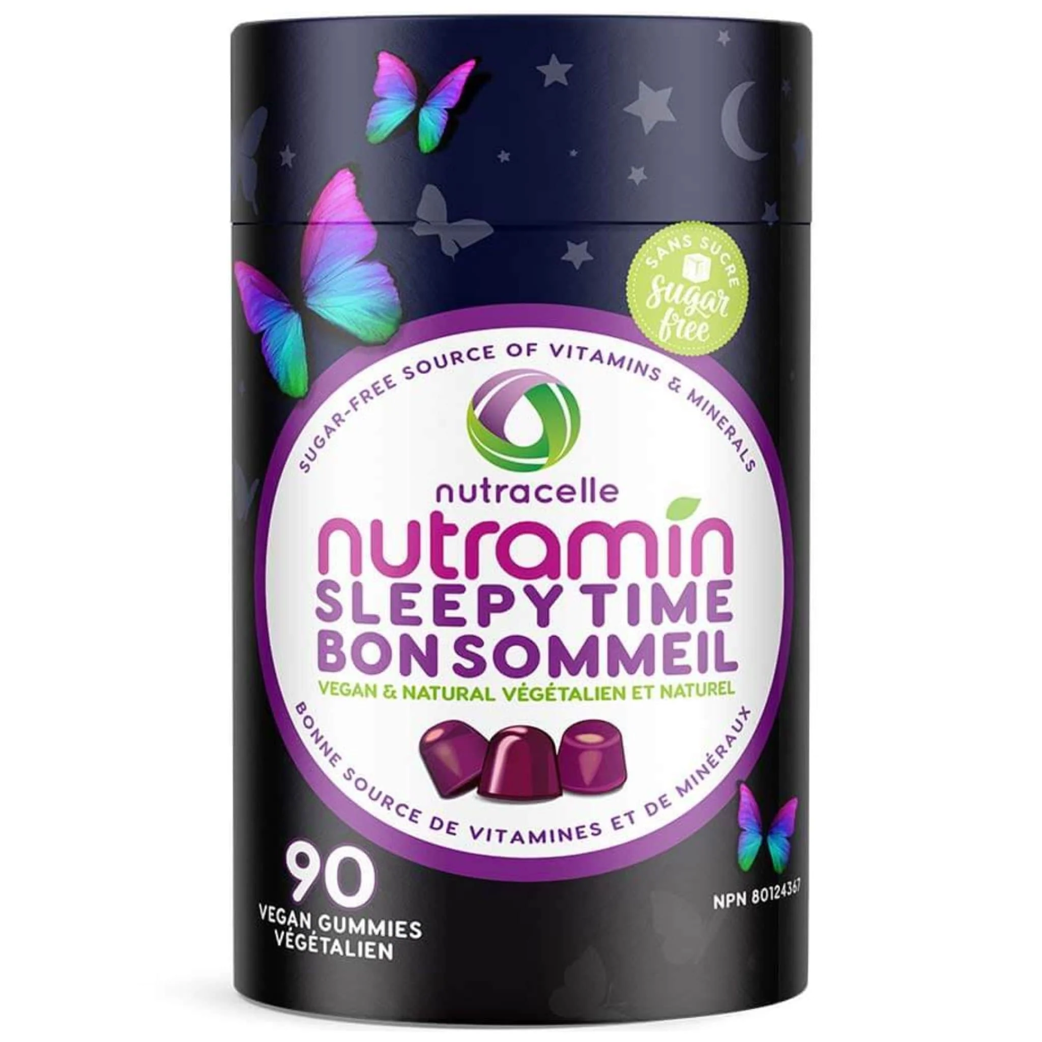 Nutramin Sleepy Time Vegan Gummies, 90 Vegan Gummies