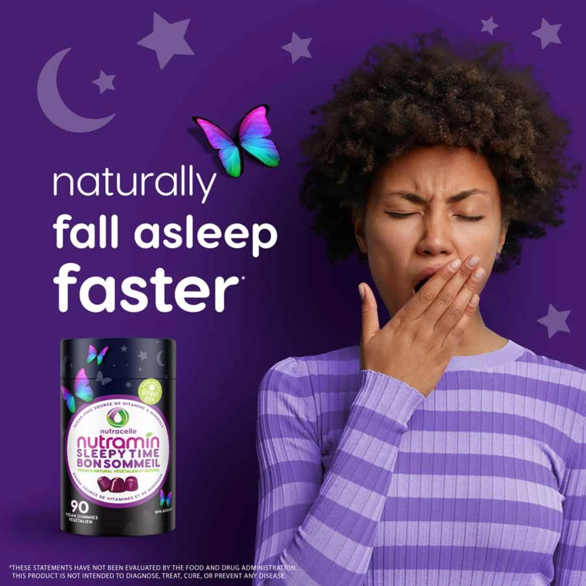 Nutramin Sleepy Time Vegan Gummies, 90 Vegan Gummies - Image 4