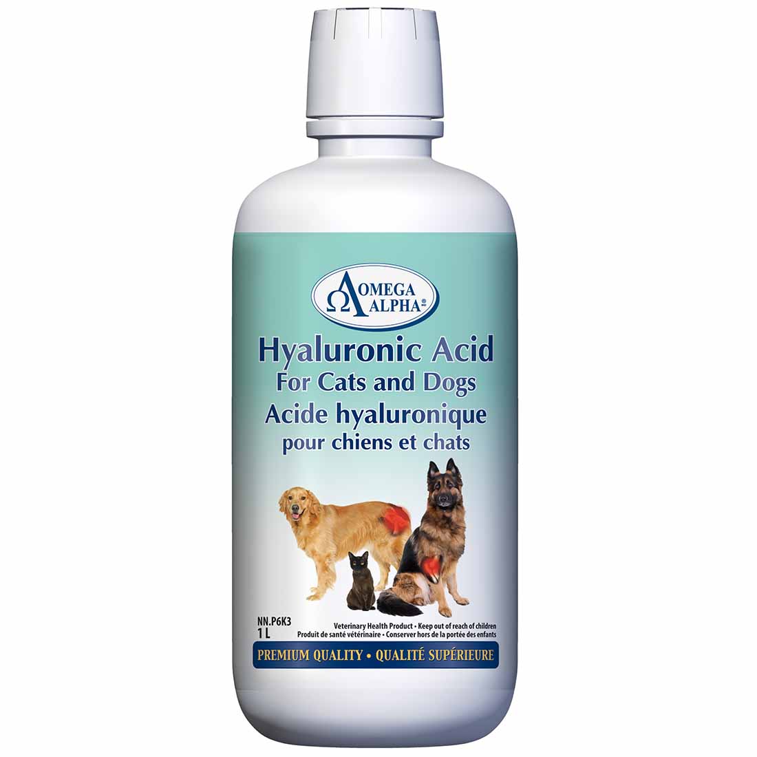 Omega Alpha HA-180 Hyaluronic Acid for Pets (Animal) Improves Mobility and Reduces Inflammation - Image 3