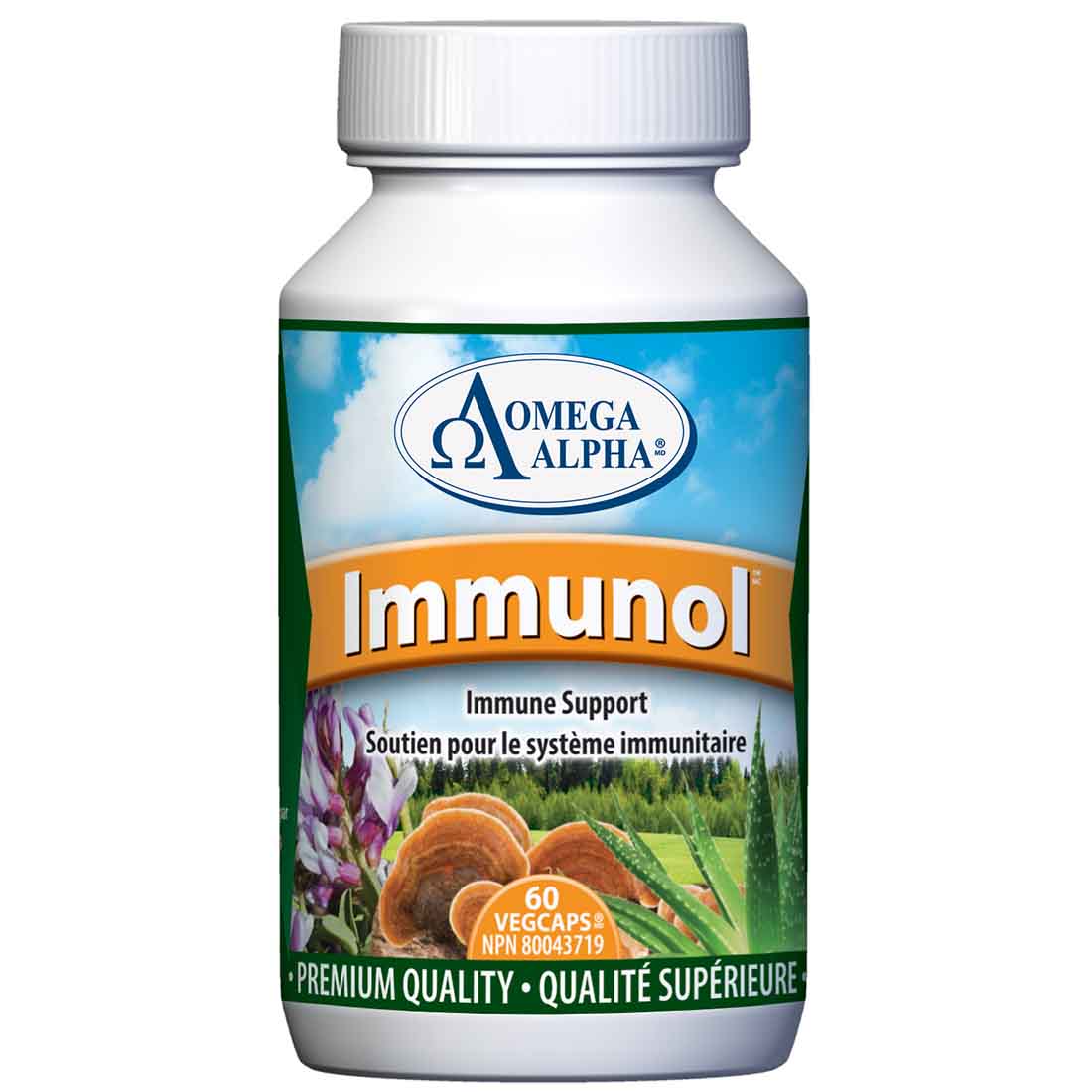 Omega Alpha Immunol, 60 VCapsules