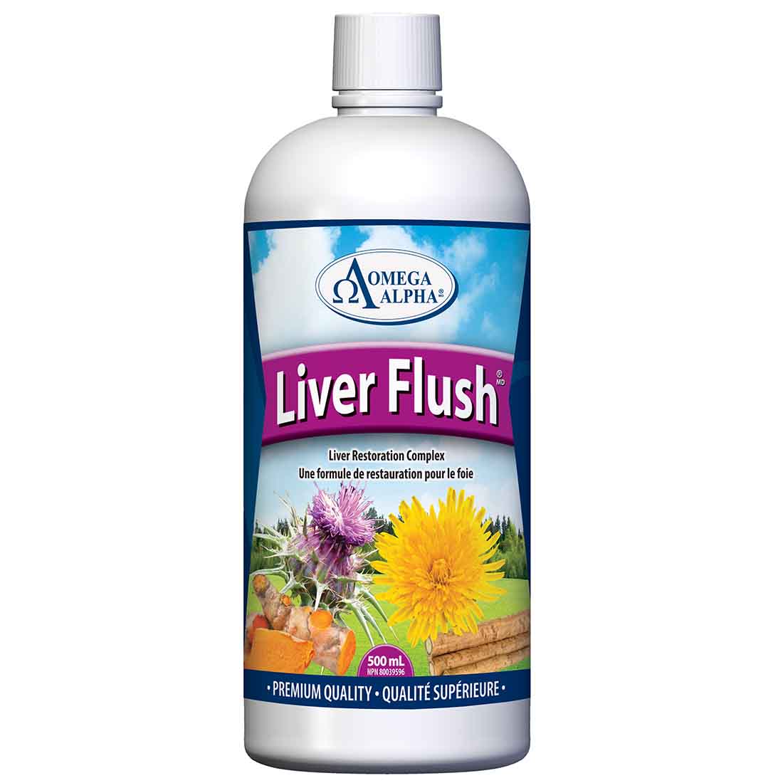 Omega Alpha Liver Flush (Liver Cleanse Formula), 500ml - Image 2