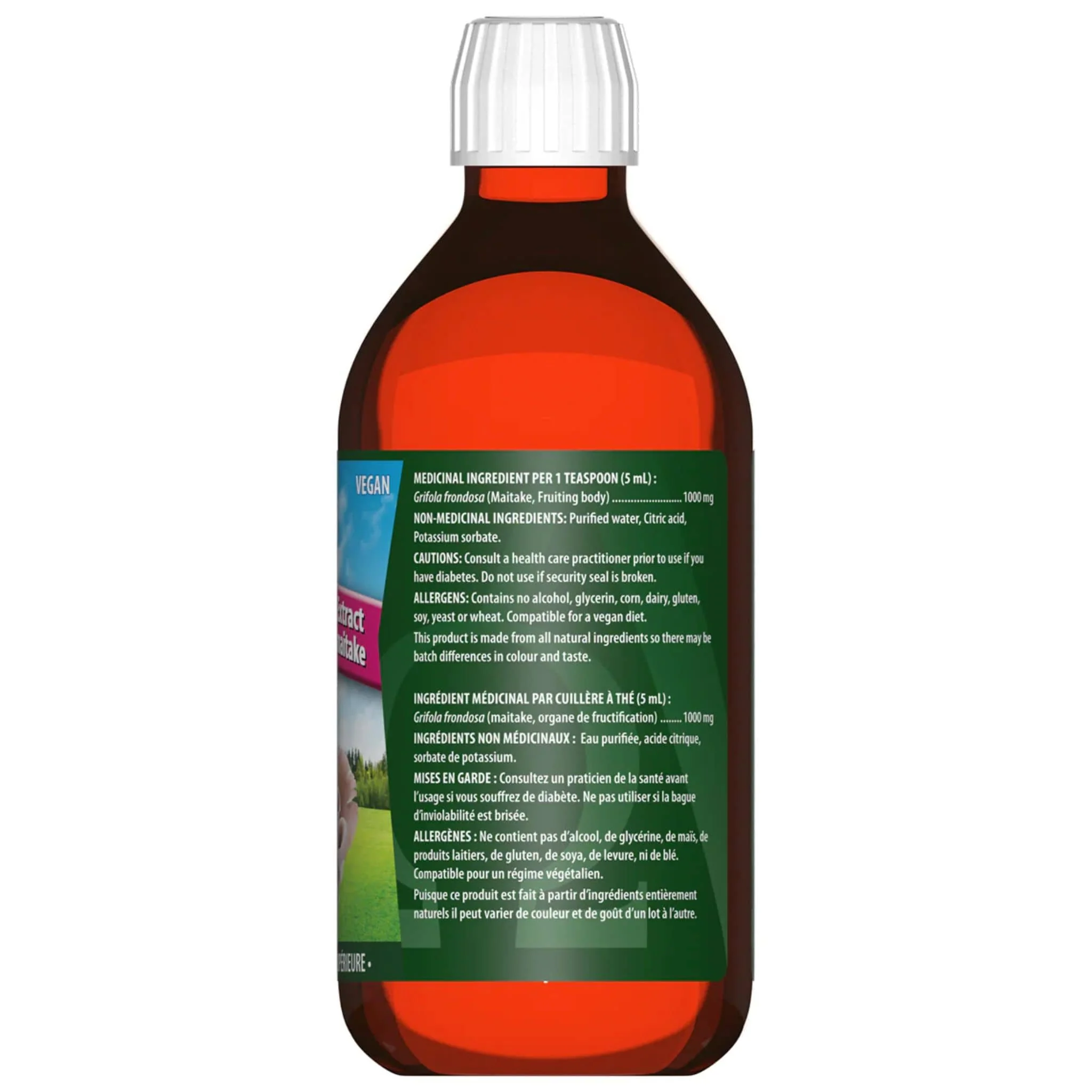 Omega Alpha Maitake Mushroom Liquid Extract 1000mg, Fast Absorbing, No Alcohol or Sweeteners, Supports Immune, 250ml - Image 2