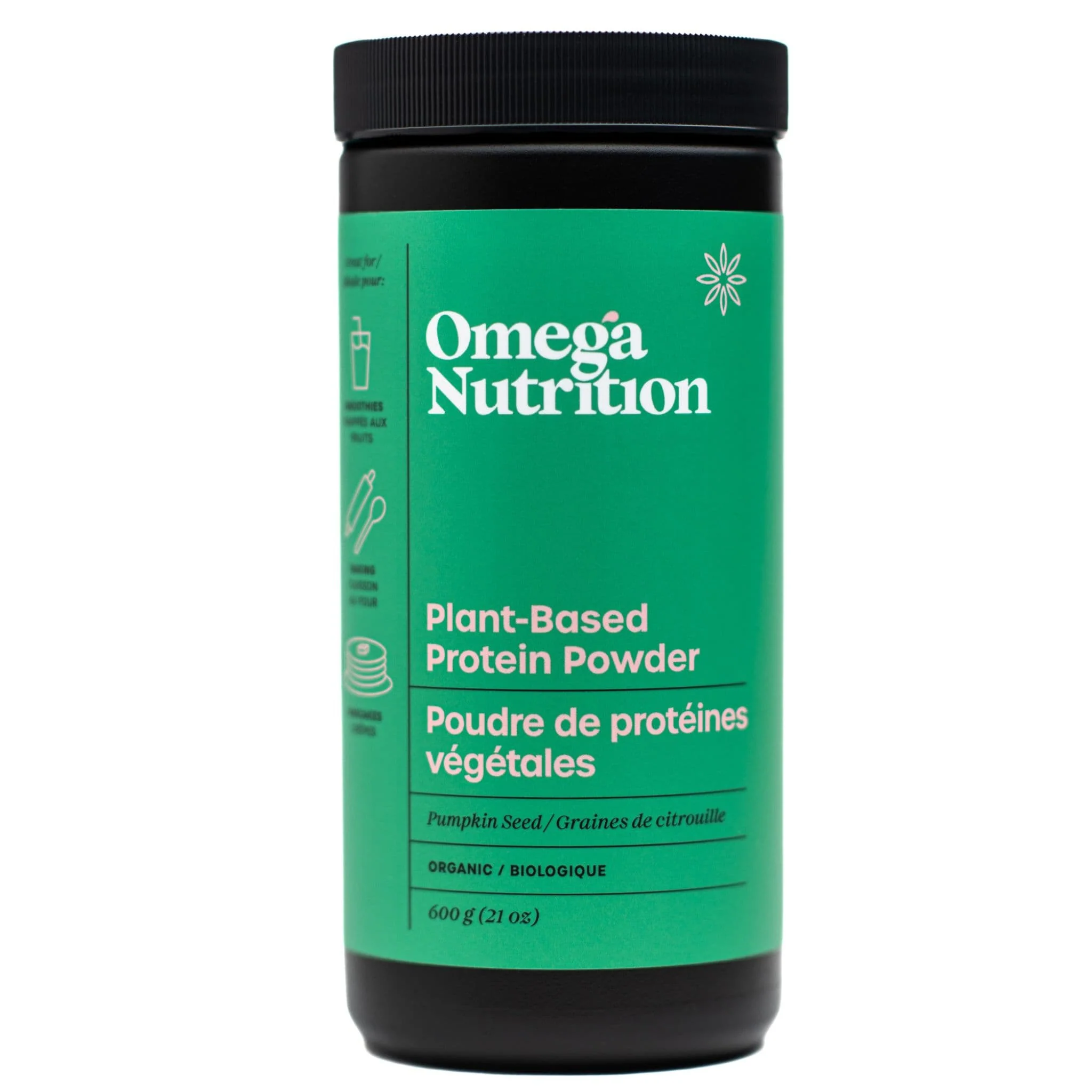 Omega Nutrition Gluten Free Organic Pumpkin Seed Protein Powder, 600g