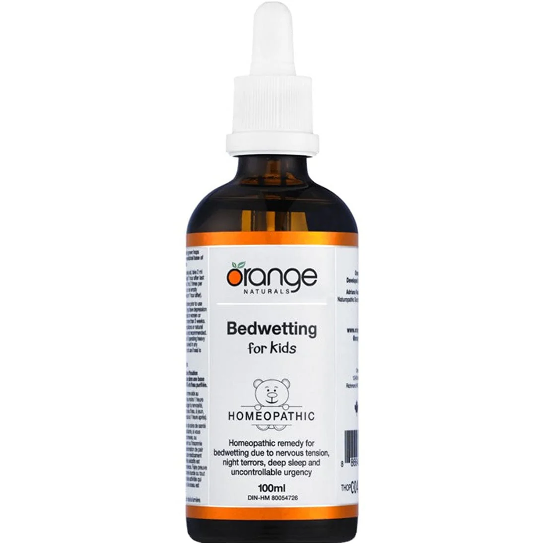 Orange Naturals Bedwetting (for kids) Homeopathic, 100ml