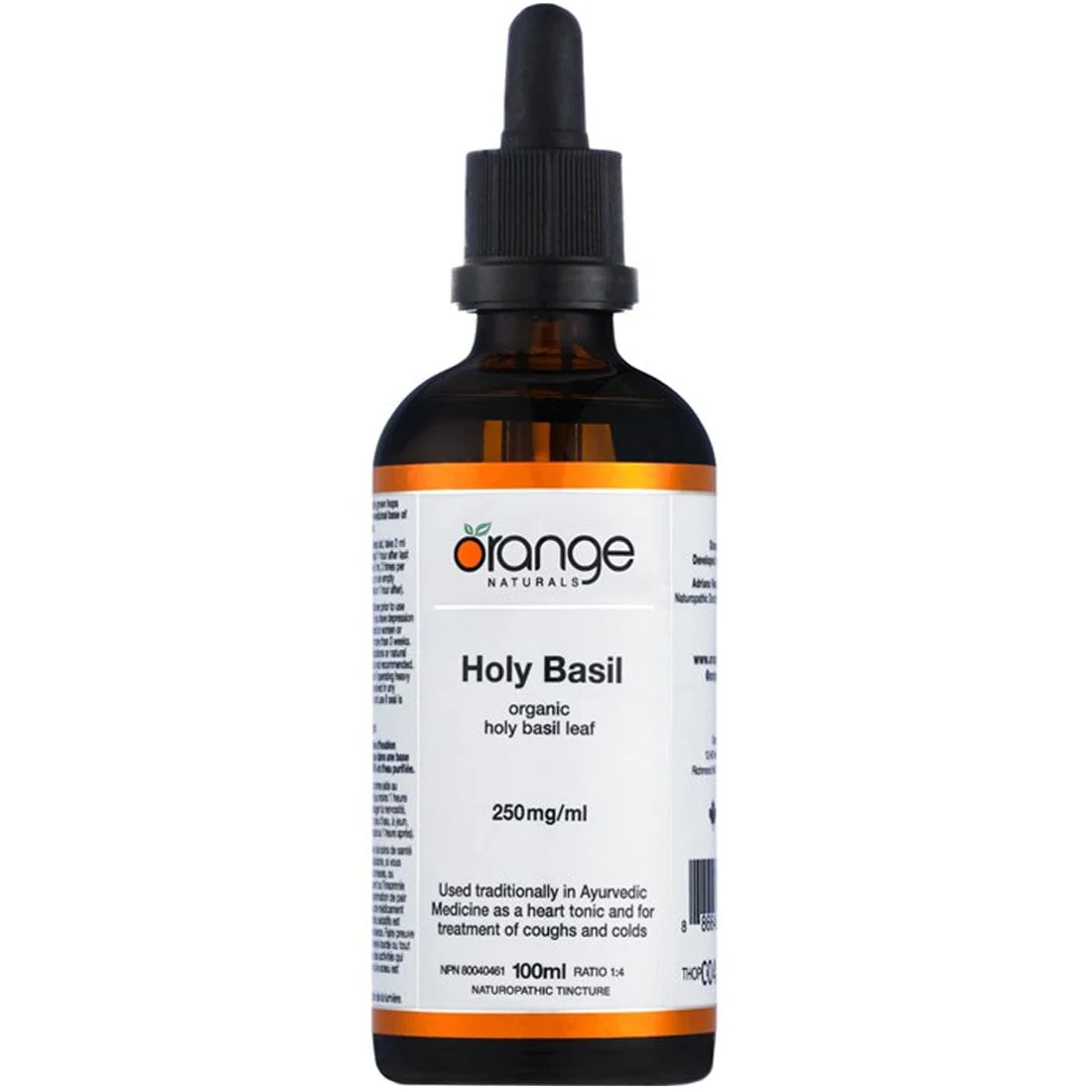 Orange Naturals Holy Basil, 100ml Tincture - Image 2