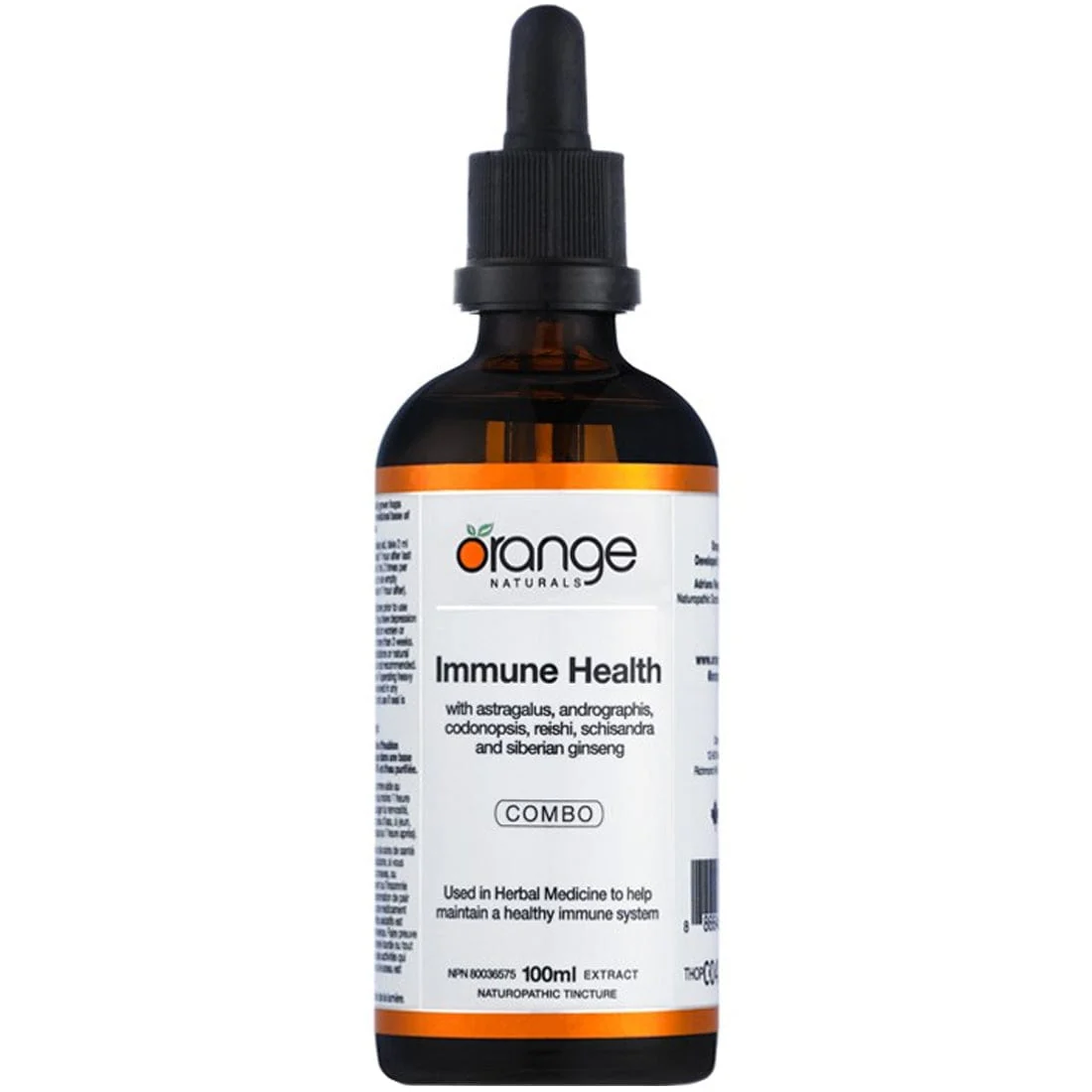 Orange Naturals Immune Health, 100ml Tincture - Image 2