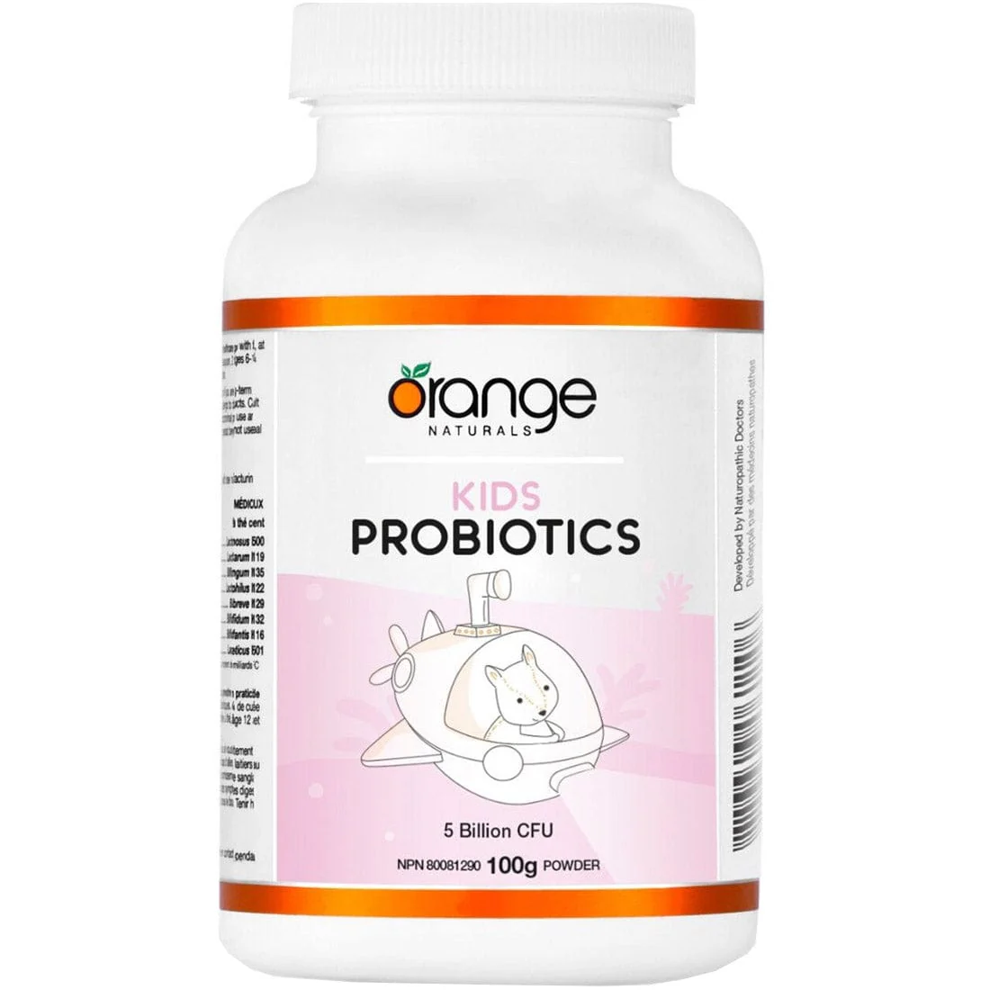 Orange Naturals Kids Probiotic Powder (Formerly Probiotic Powder Toddlers to Teens), 100g