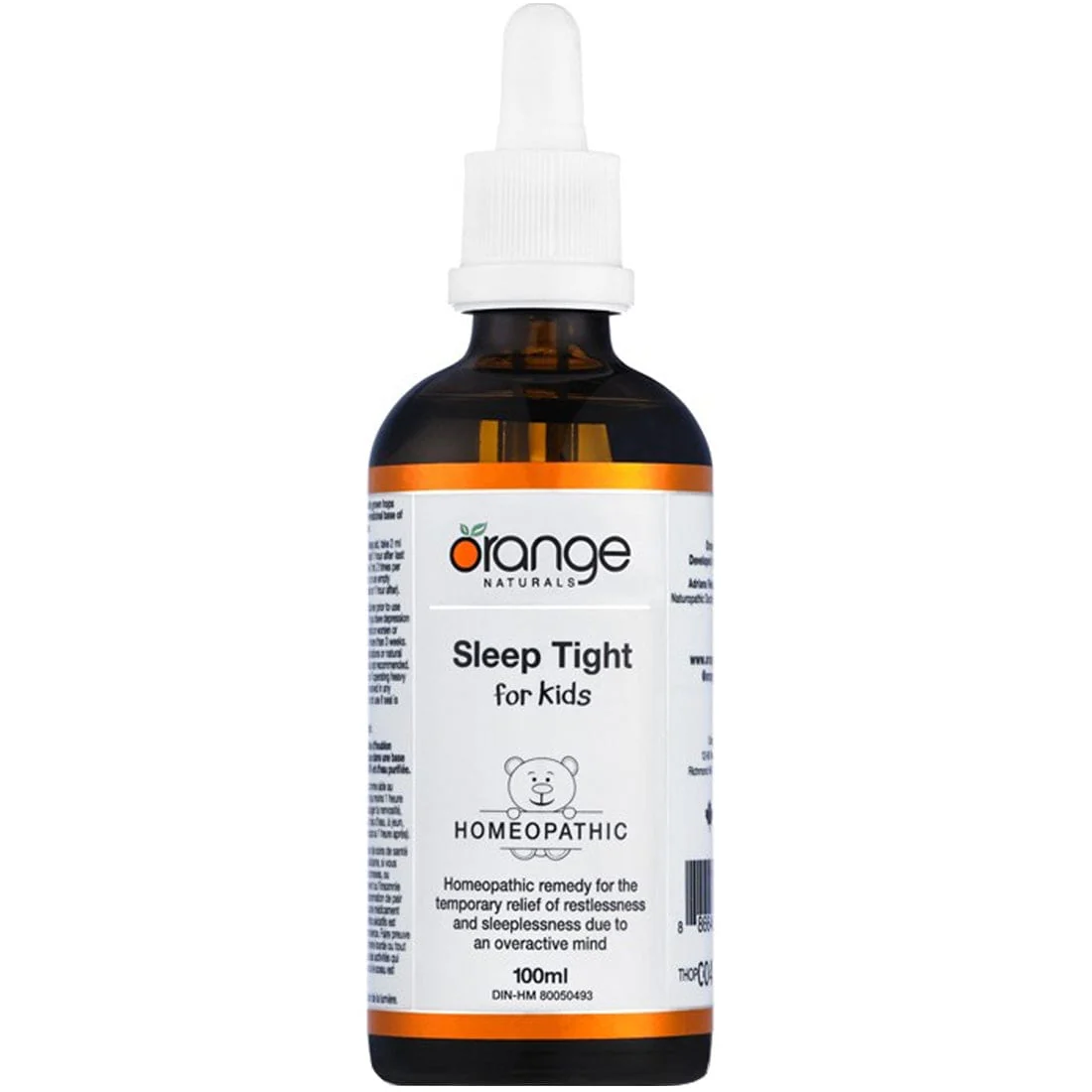 Orange Naturals Sleep Tight (for kids) Homeopathic Remedy, 100ml