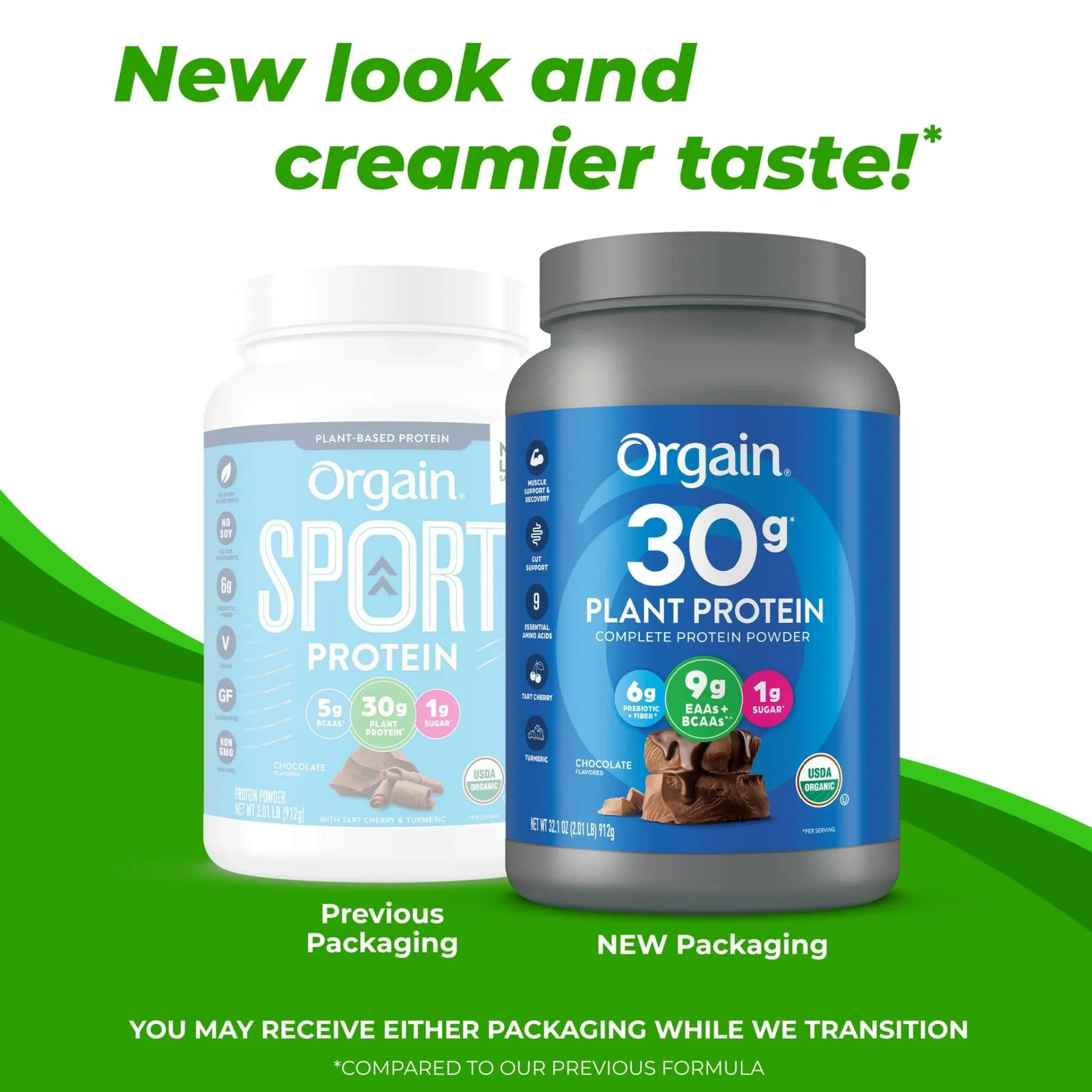 Orgain Sport Protein Powder, 30g of Organic Plant Based Protein, 912g - Image 7
