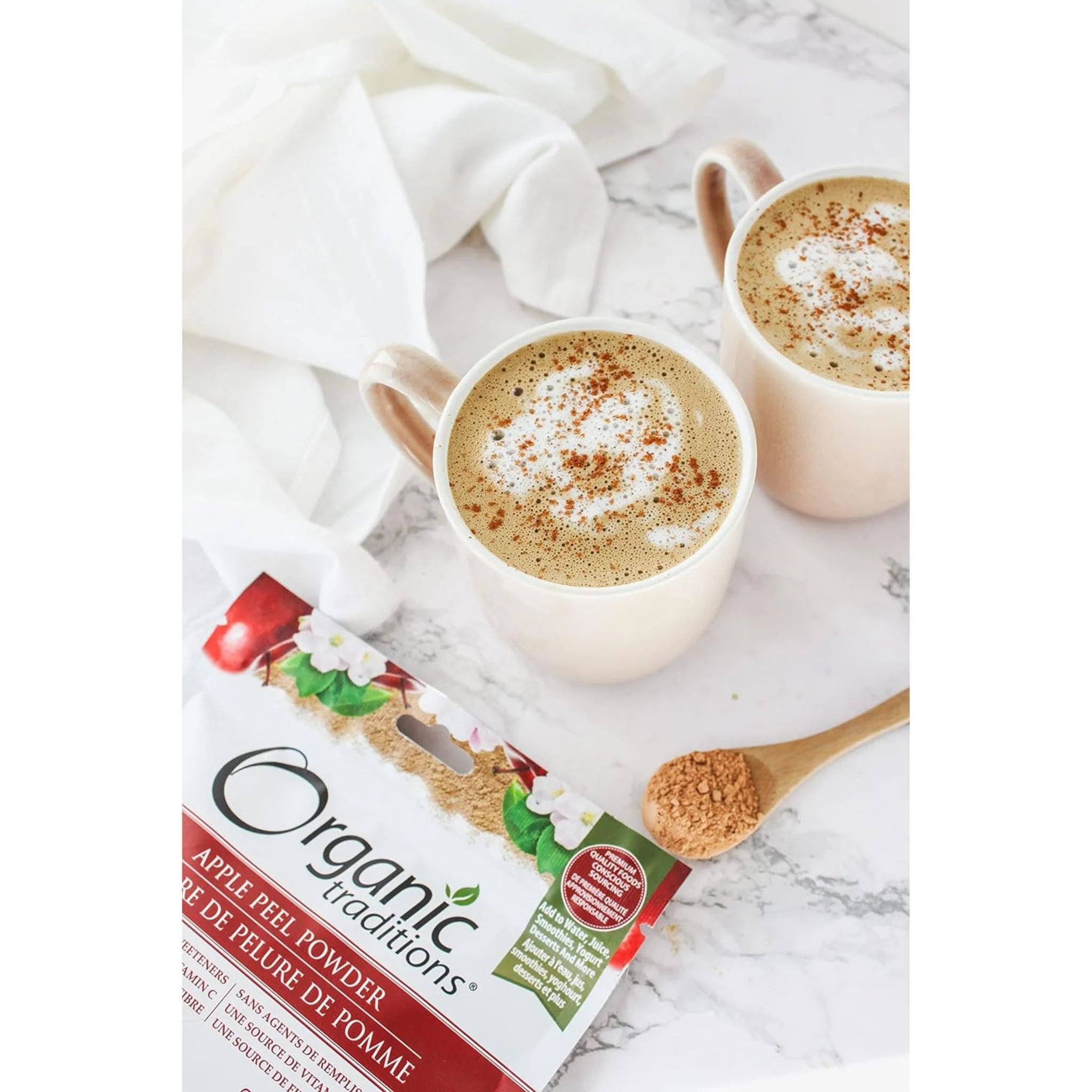 Organic Traditions Apple Peel Powder, 100g - Image 3