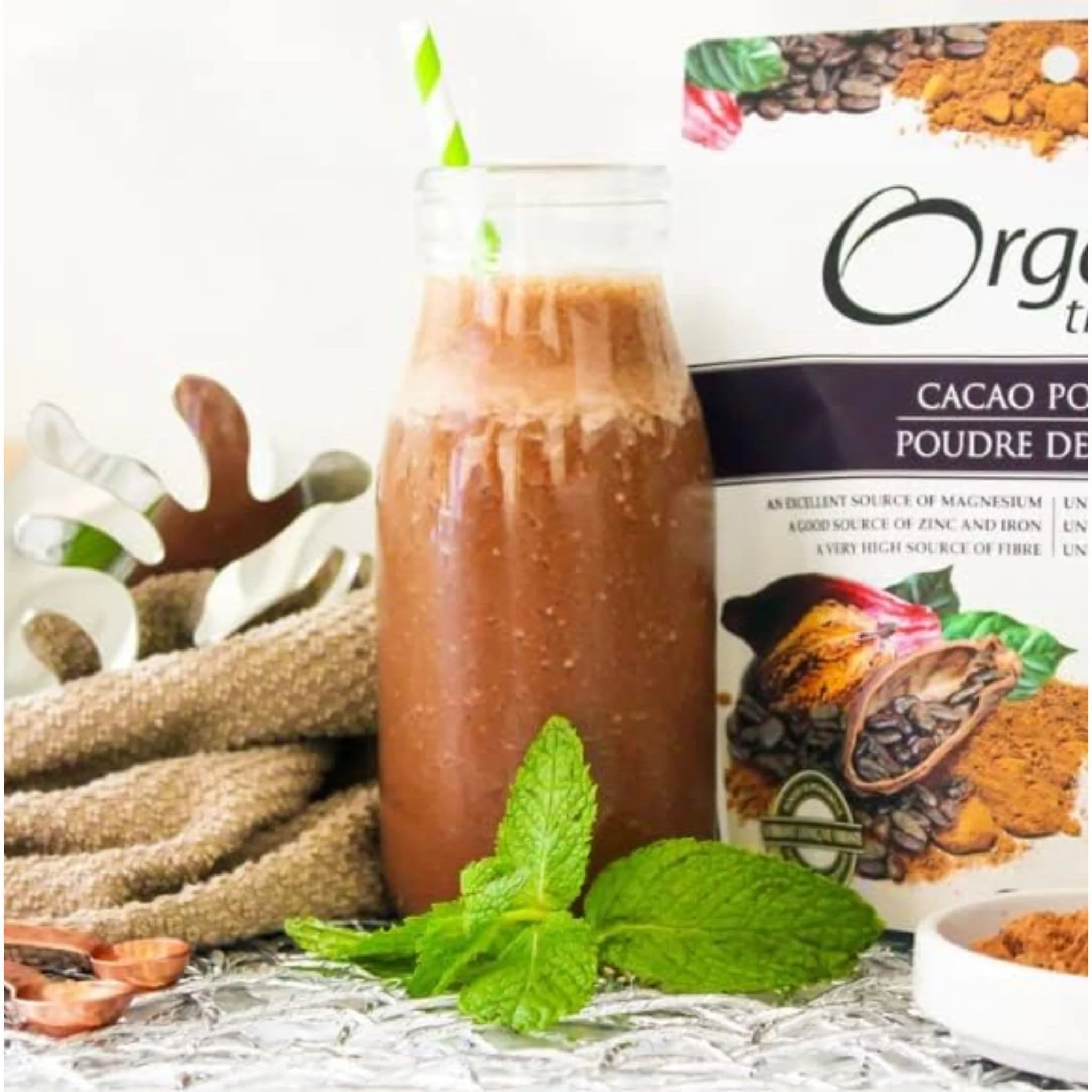 Organic Traditions Cacao Powder - Image 8