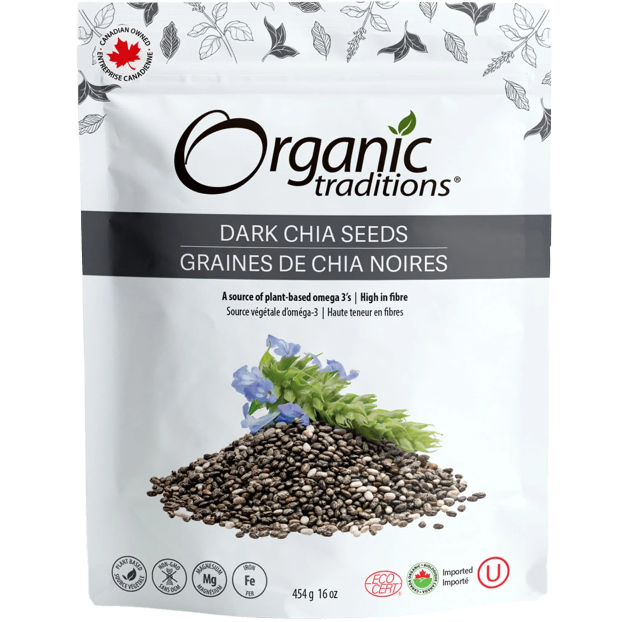Organic Traditions Chia Seeds (Dark Whole) - Image 3