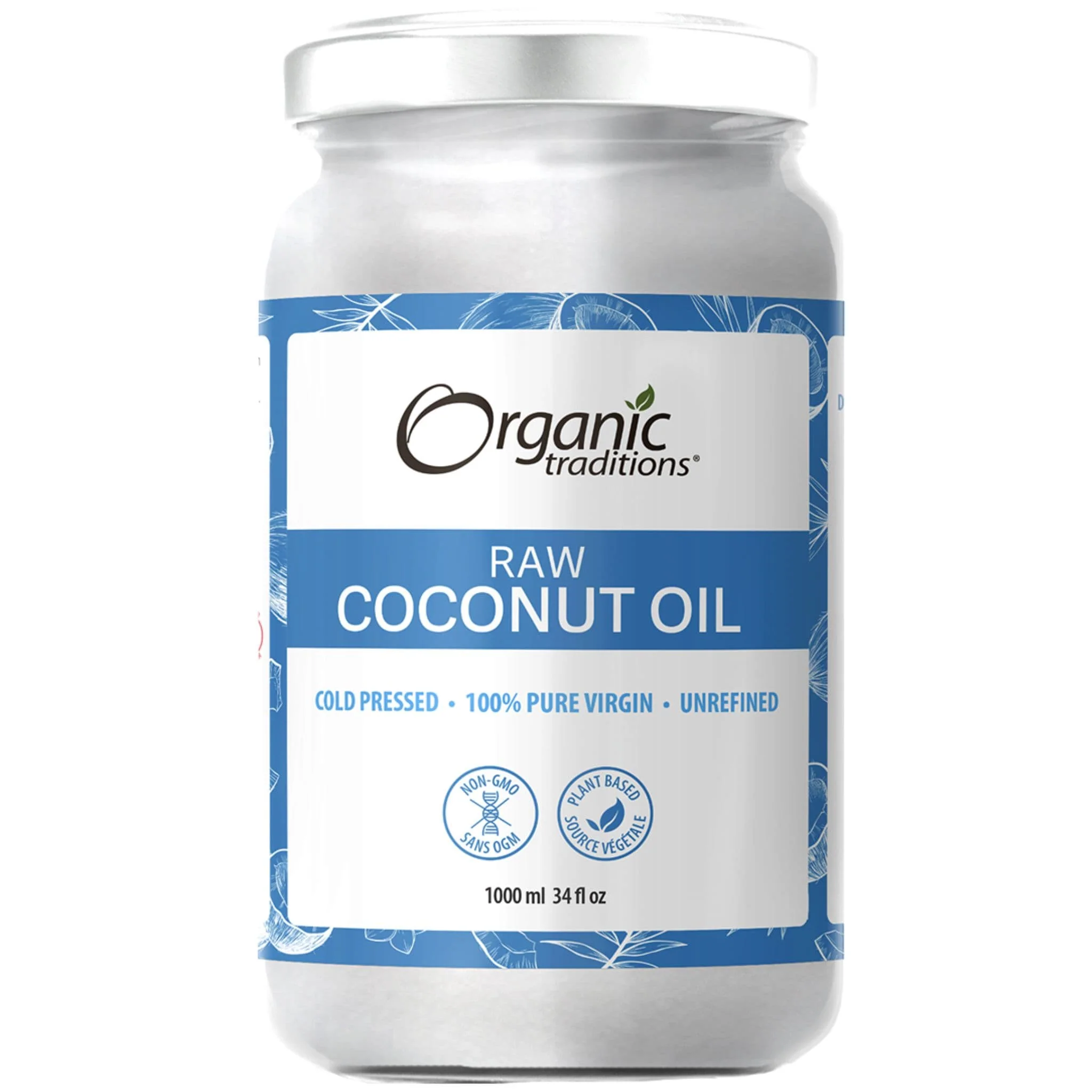 Organic Traditions Raw Coconut Oil, 100% Pure Virgin Organic Coconut Oil, Unrefined, Artisan Cold Pressed - Image 3