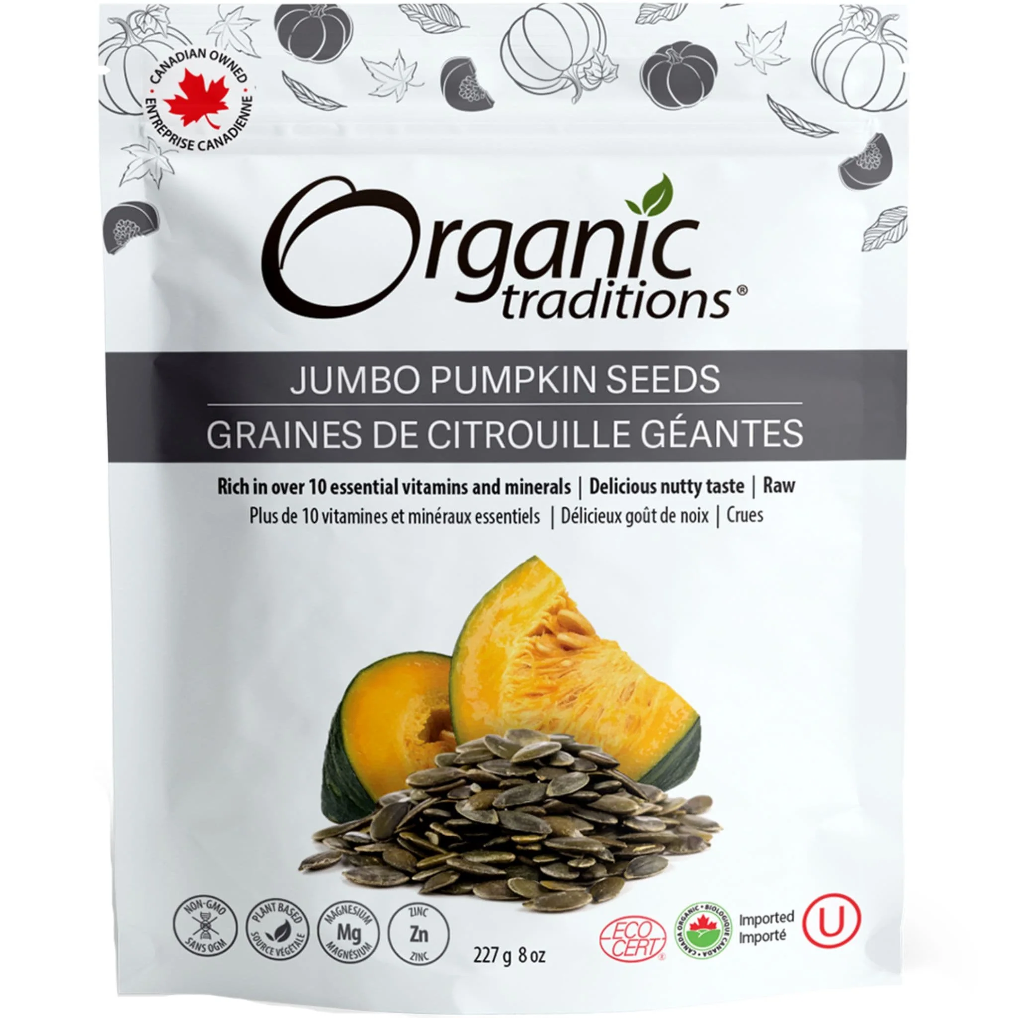 Organic Traditions Jumbo Pumpkin Seeds