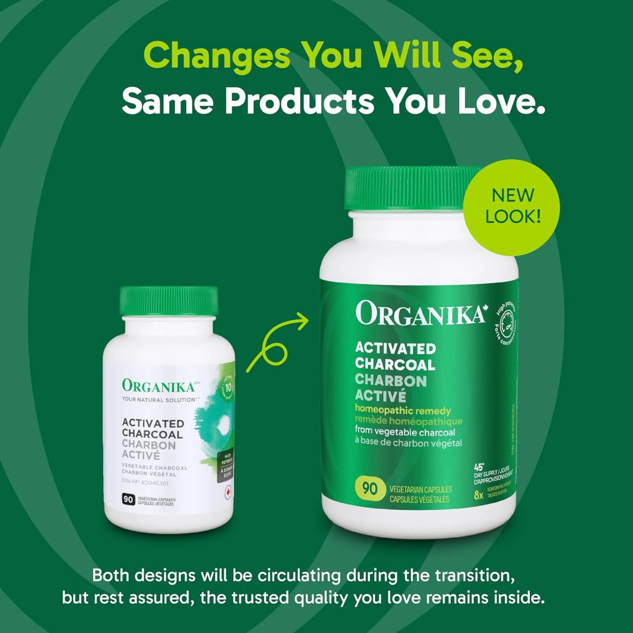 Organika Activated Charcoal, 90 Vcaps - Image 6