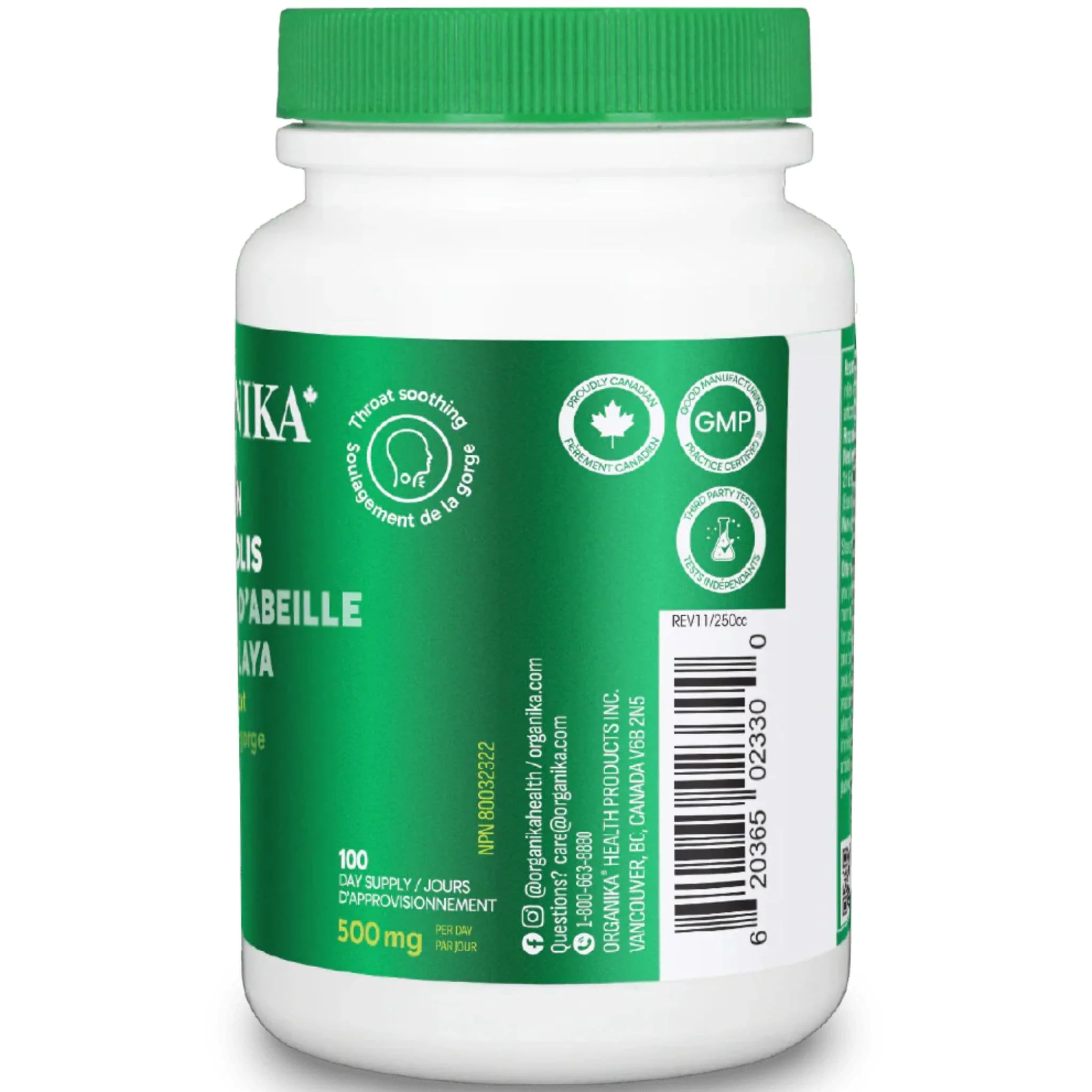Organika Himalayan Bee Propolis 500mg Capsules - Image 7