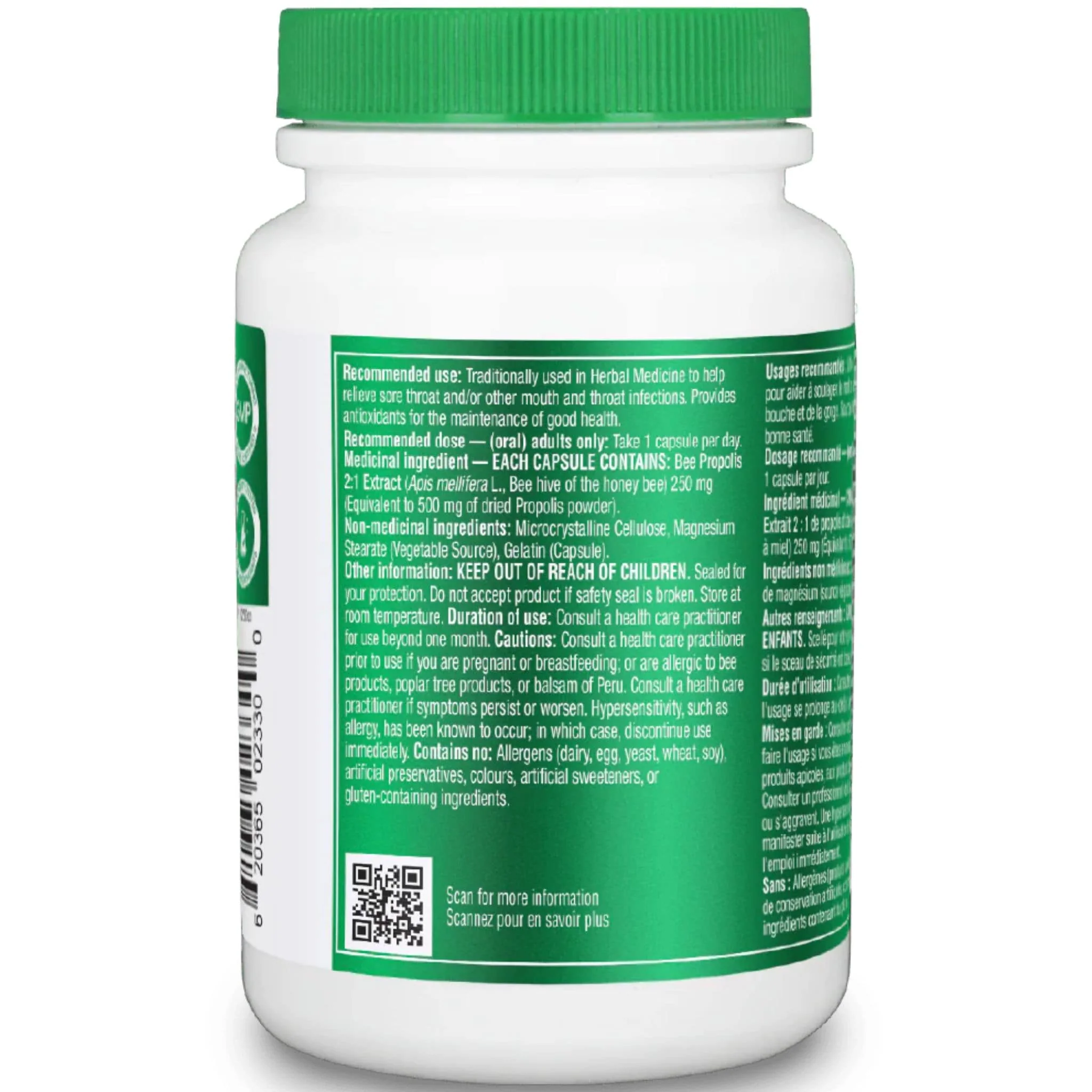 Organika Himalayan Bee Propolis 500mg Capsules - Image 8