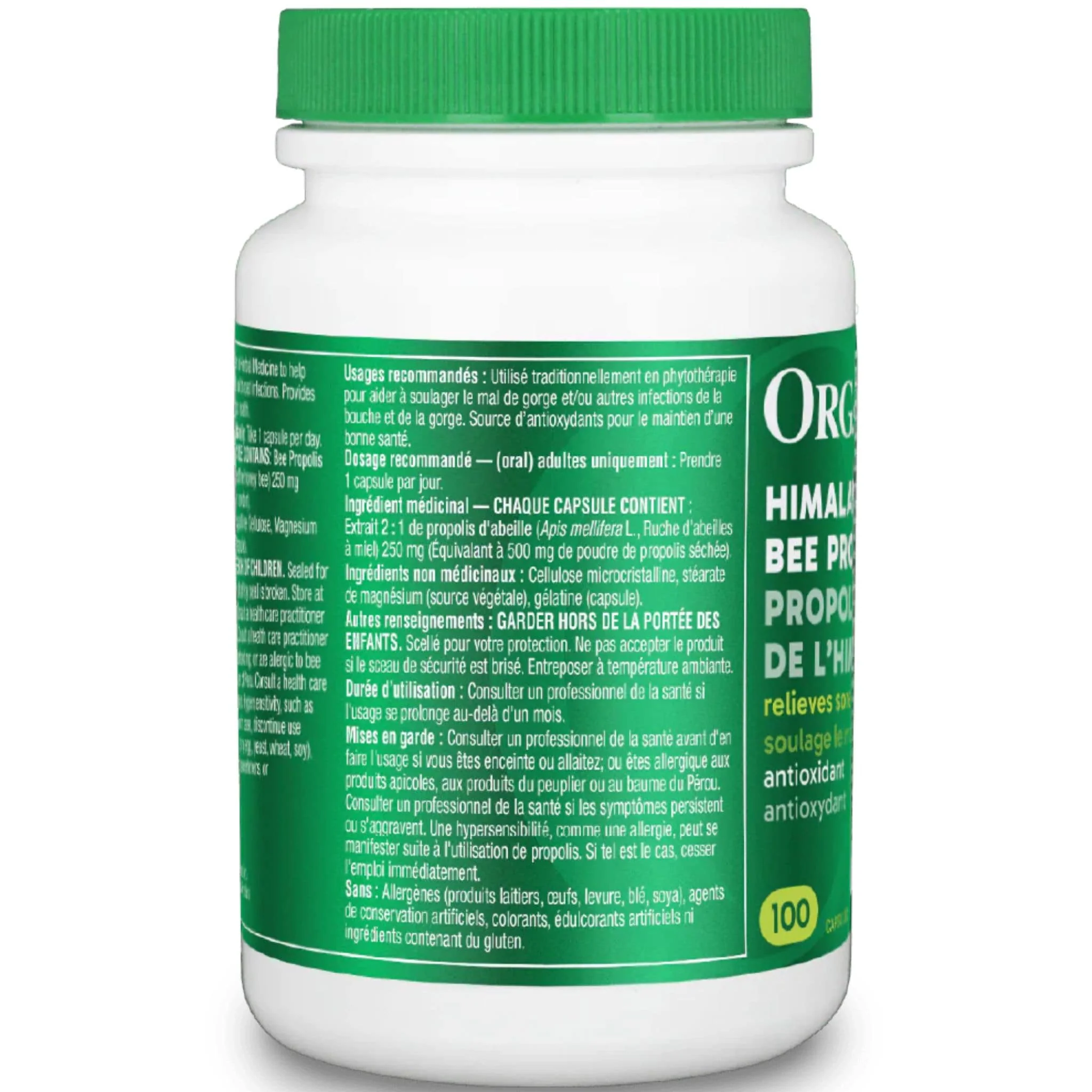 Organika Himalayan Bee Propolis 500mg Capsules - Image 9