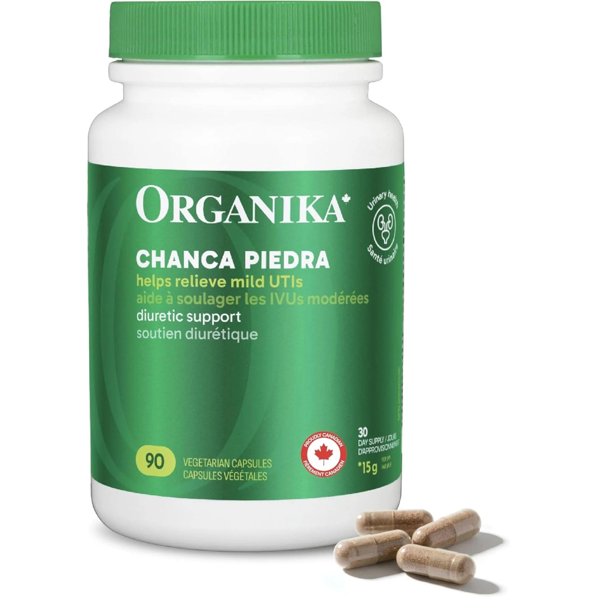 Organika Chanca Piedra, 500mg, 90 Capsules - Image 2