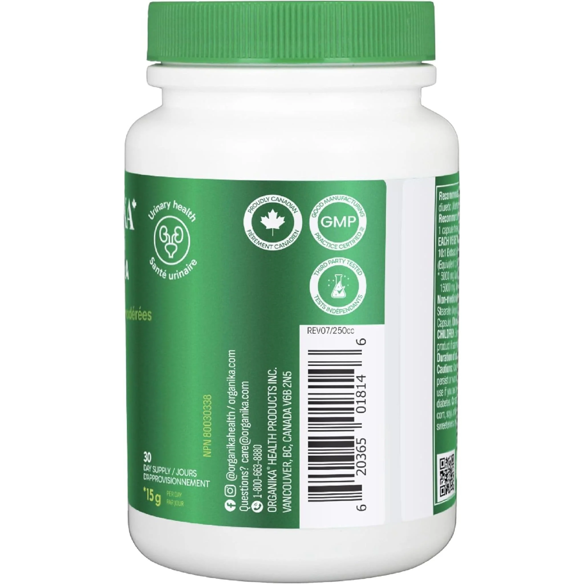 Organika Chanca Piedra, 500mg, 90 Capsules - Image 3
