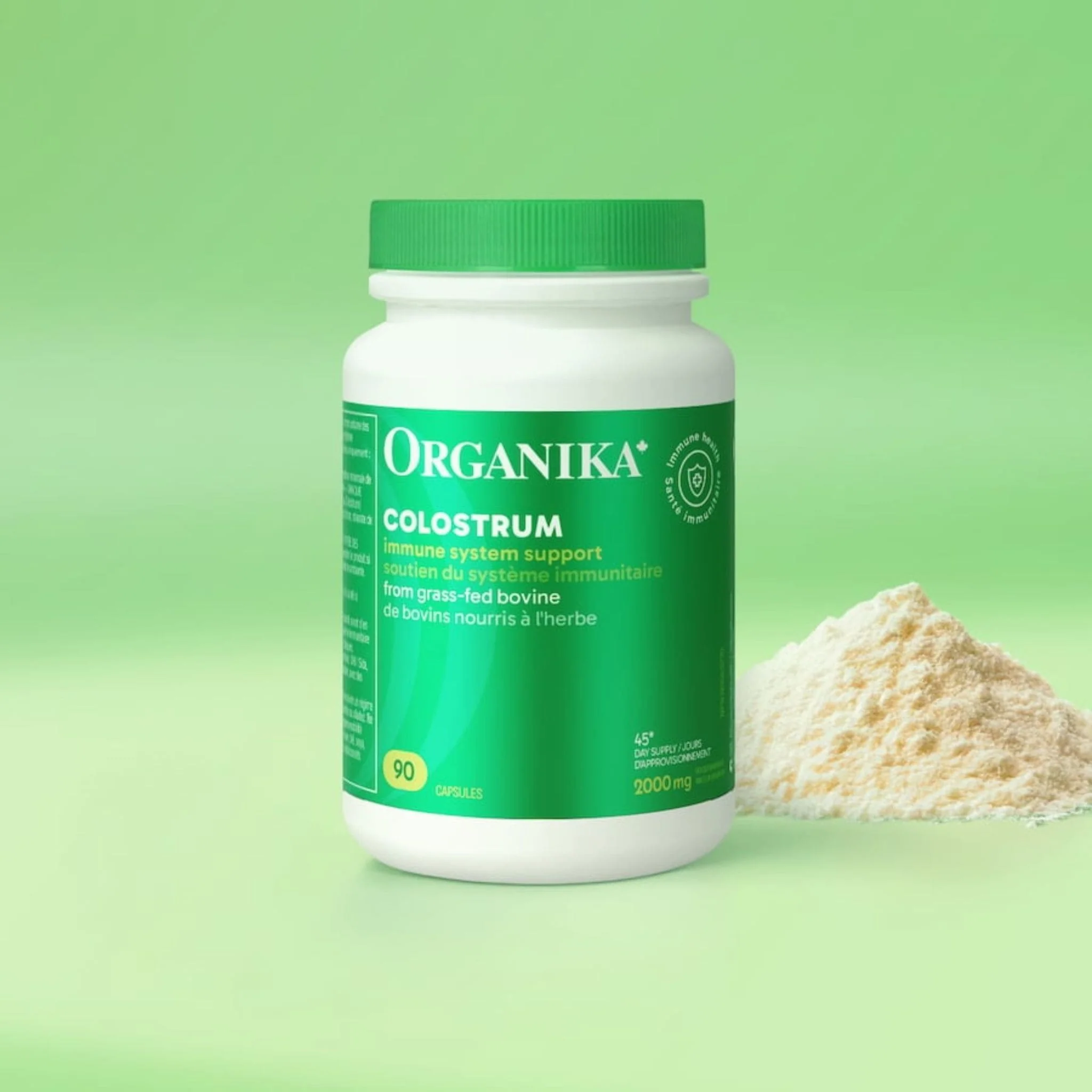 Organika Colostrum, Bovine, 500mg Capsules - Image 15
