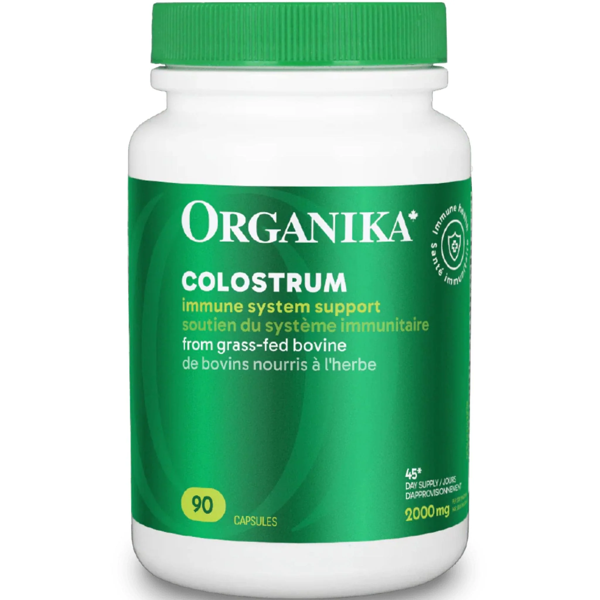 Organika Colostrum, Bovine, 500mg Capsules - Image 5