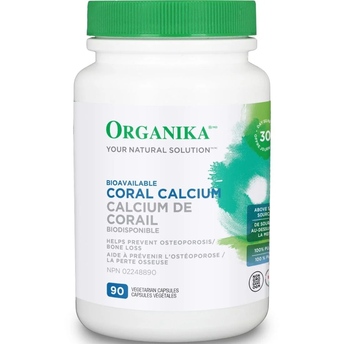 Organika Coral Calcium 210mg (Bioavailable) - Image 2