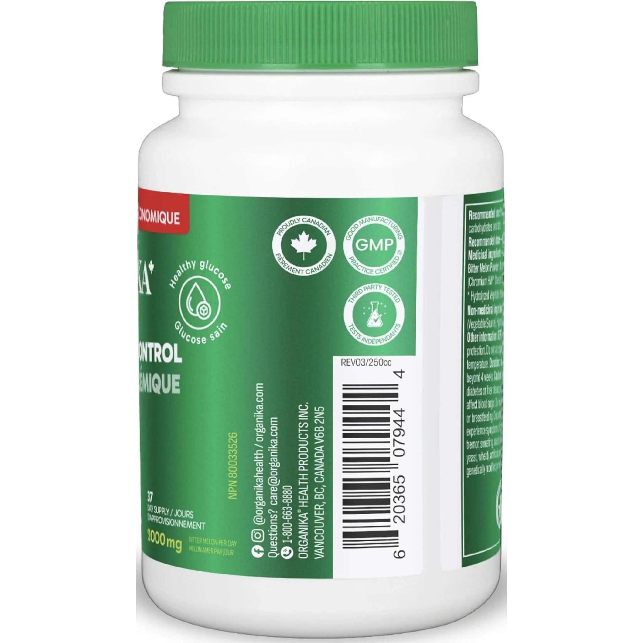 Organika Blood Sugar Control (Formerly CR-Bitter Melon) - Image 12