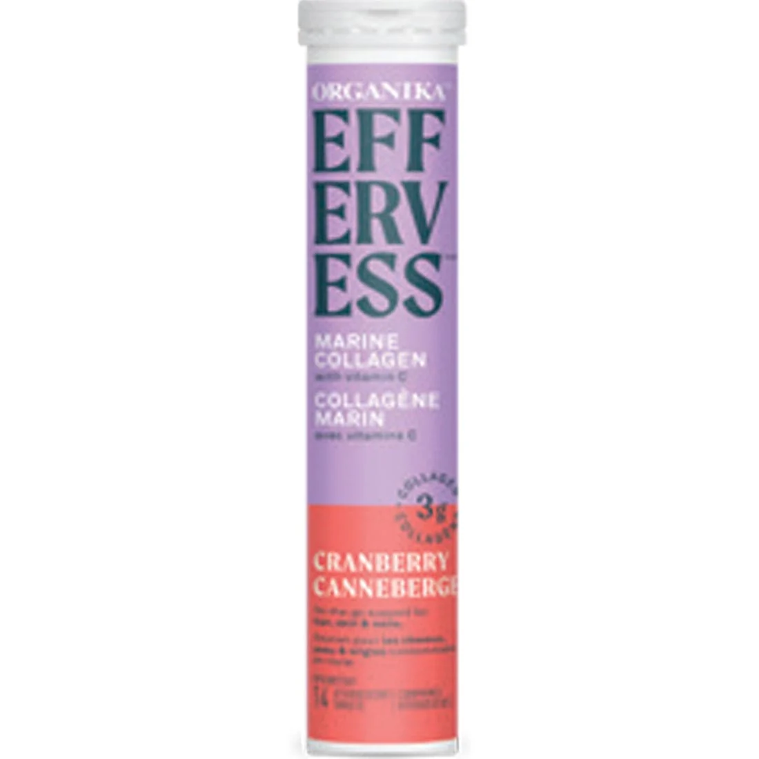 Organika Effervess Marine Collagen and Vitamin C Effervescent Tablets - Image 5