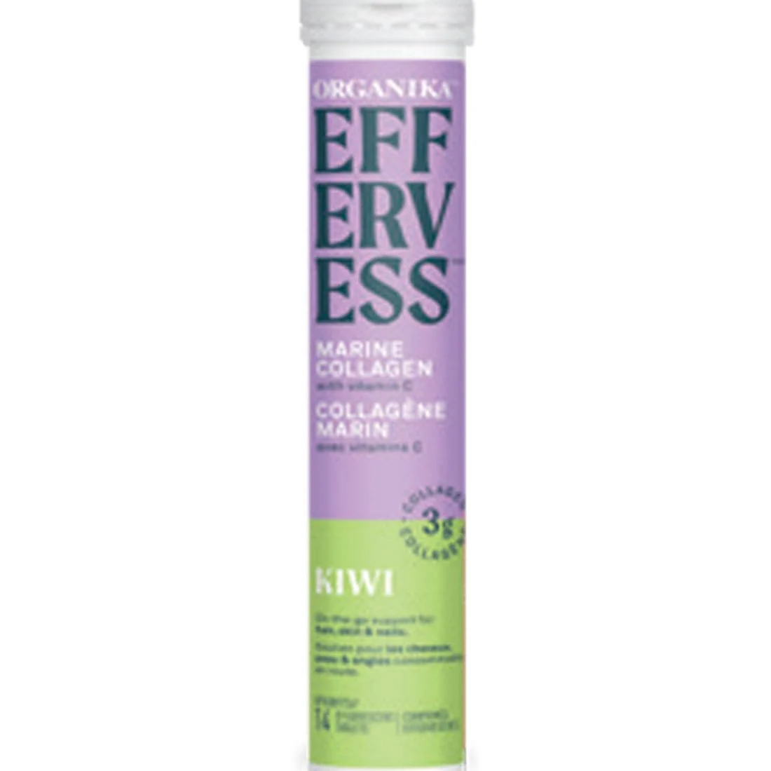 Organika Effervess Marine Collagen and Vitamin C Effervescent Tablets - Image 7