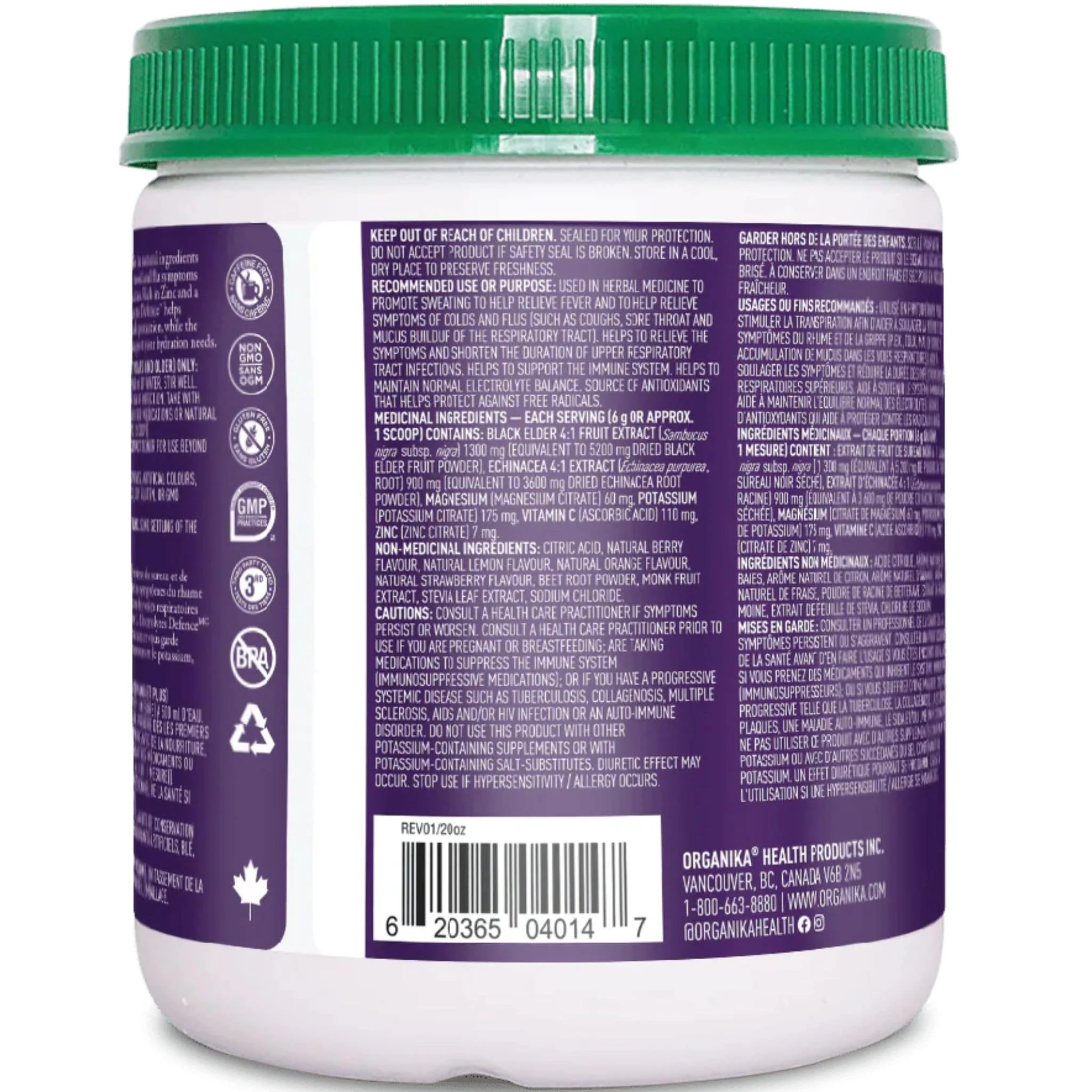 Organika Electrolytes Defence with Elderberry & Echinacea - Image 5