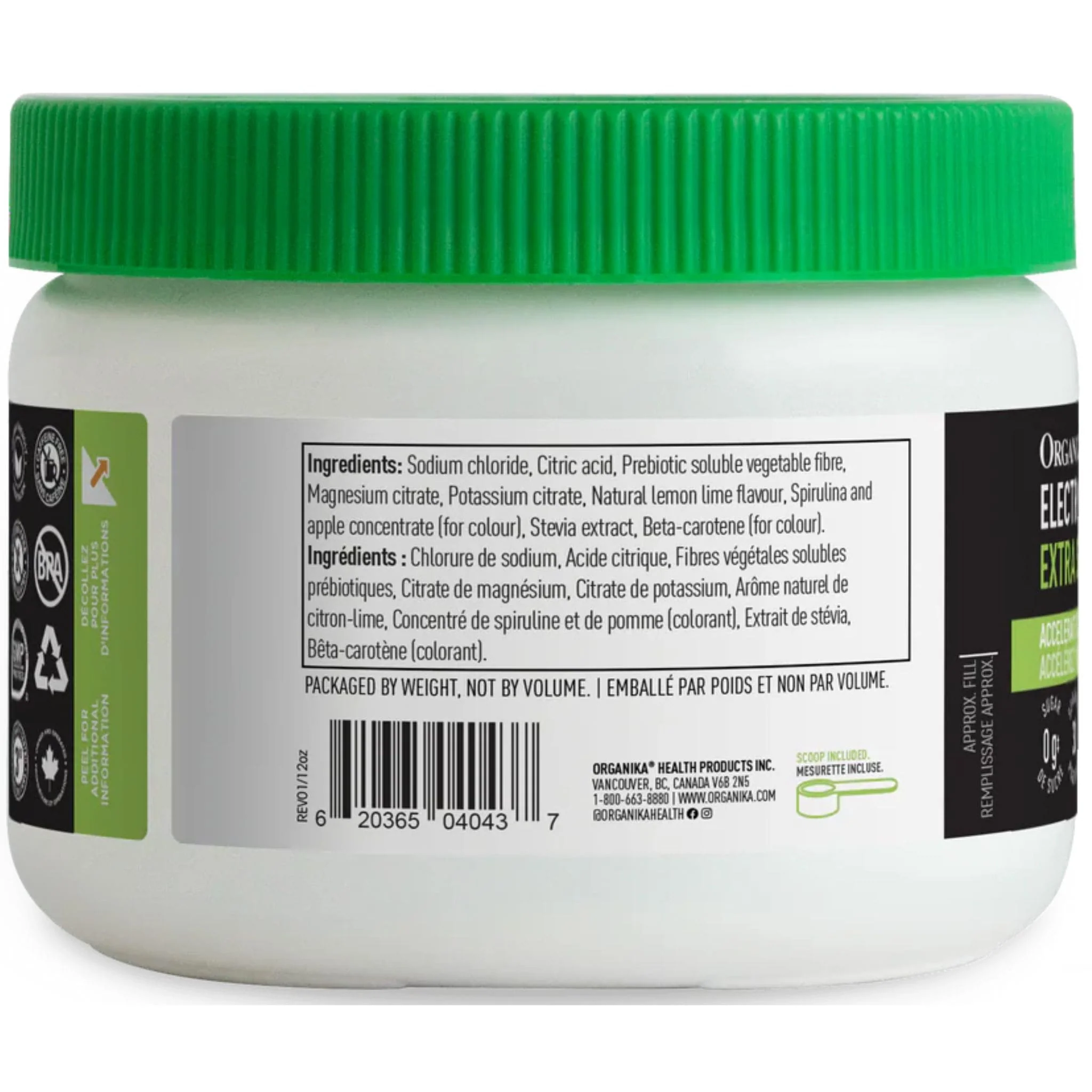 Organika Electrolytes Extra Strength Powder, 180g - Image 6