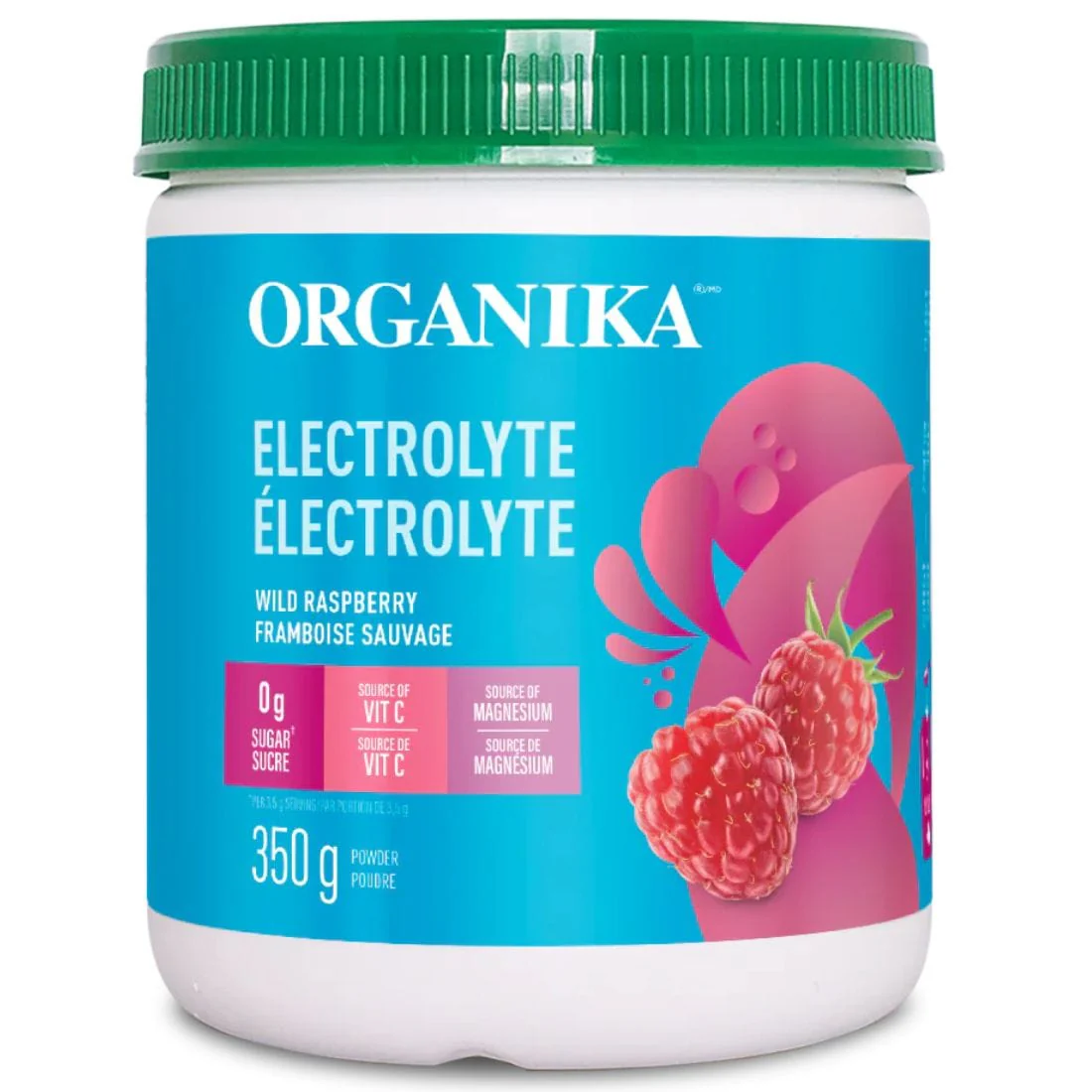 Organika Electrolyte Powder, Sugar-Free Electrolytes Hydration Powder