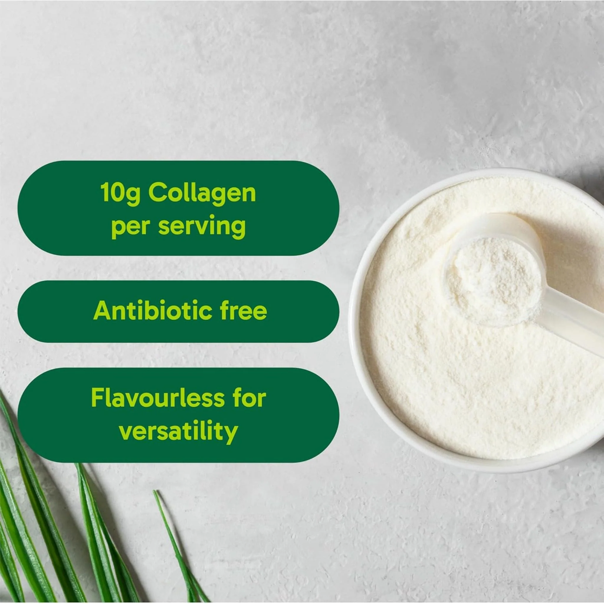 Organika Enhanced Collagen Powder (100% flavourless hydrolyzed collagen peptides), 250-500g - Image 27