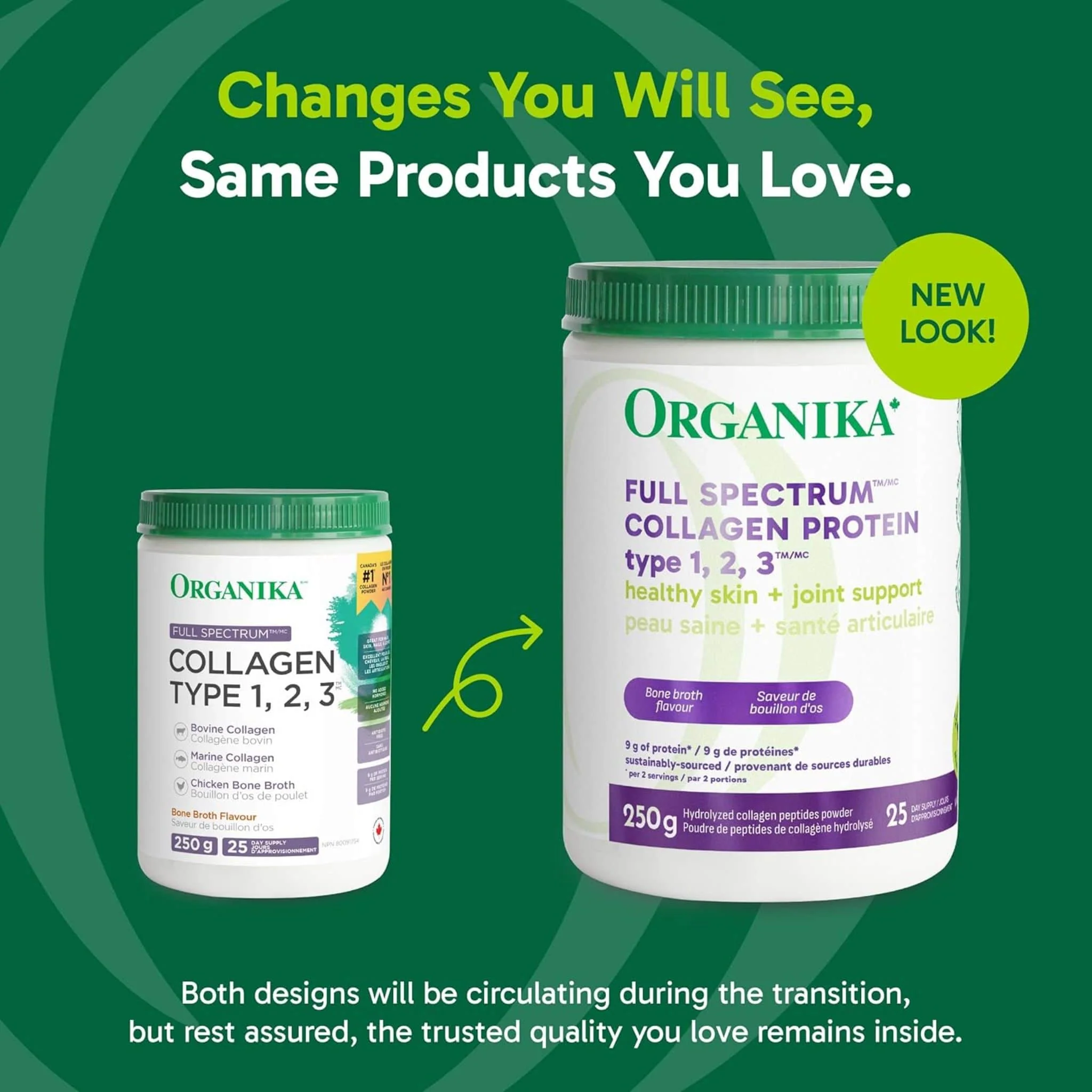 Organika Full Spectrum Collagen Type 1, 2, 3 (Bovine, Marine & Bone Broth) - Image 6