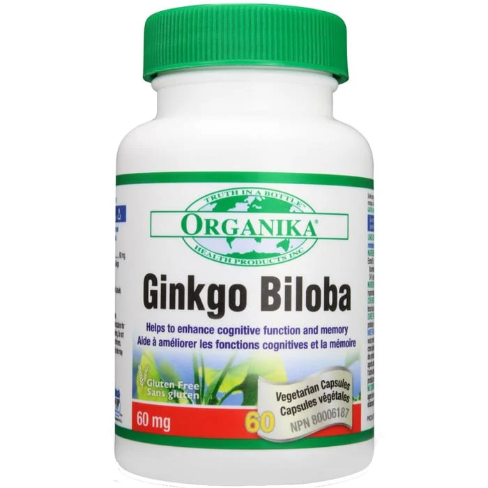 Organika Ginkgo Biloba Extract, 60mg - Image 2