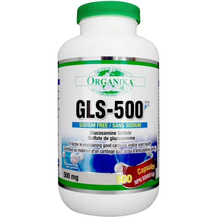 Organika GLS-500, Glucosamine Sulfate Complex, 500mg - Image 2
