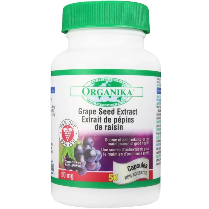 Organika Grape Seed Extract (95% OPC), 50mg - Image 2