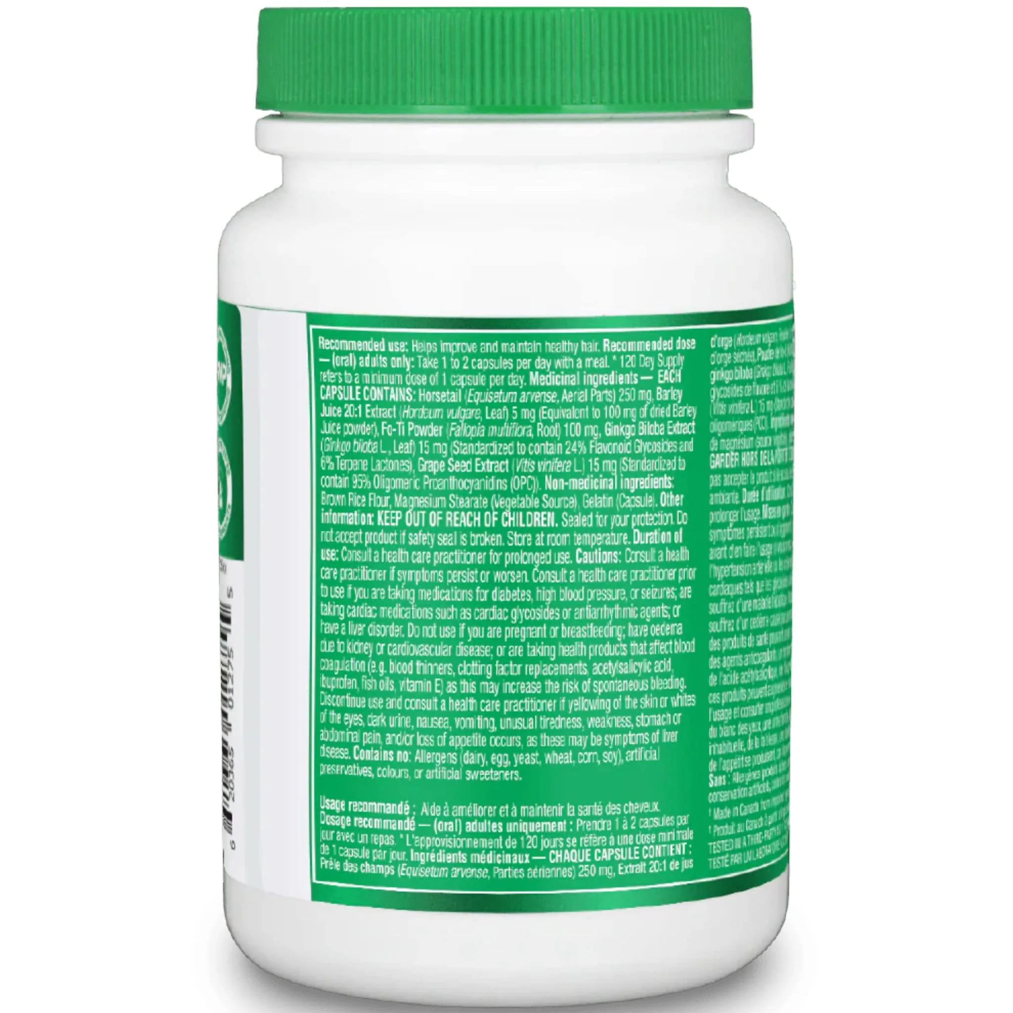Organika Hair Plus, 480mg - Image 4