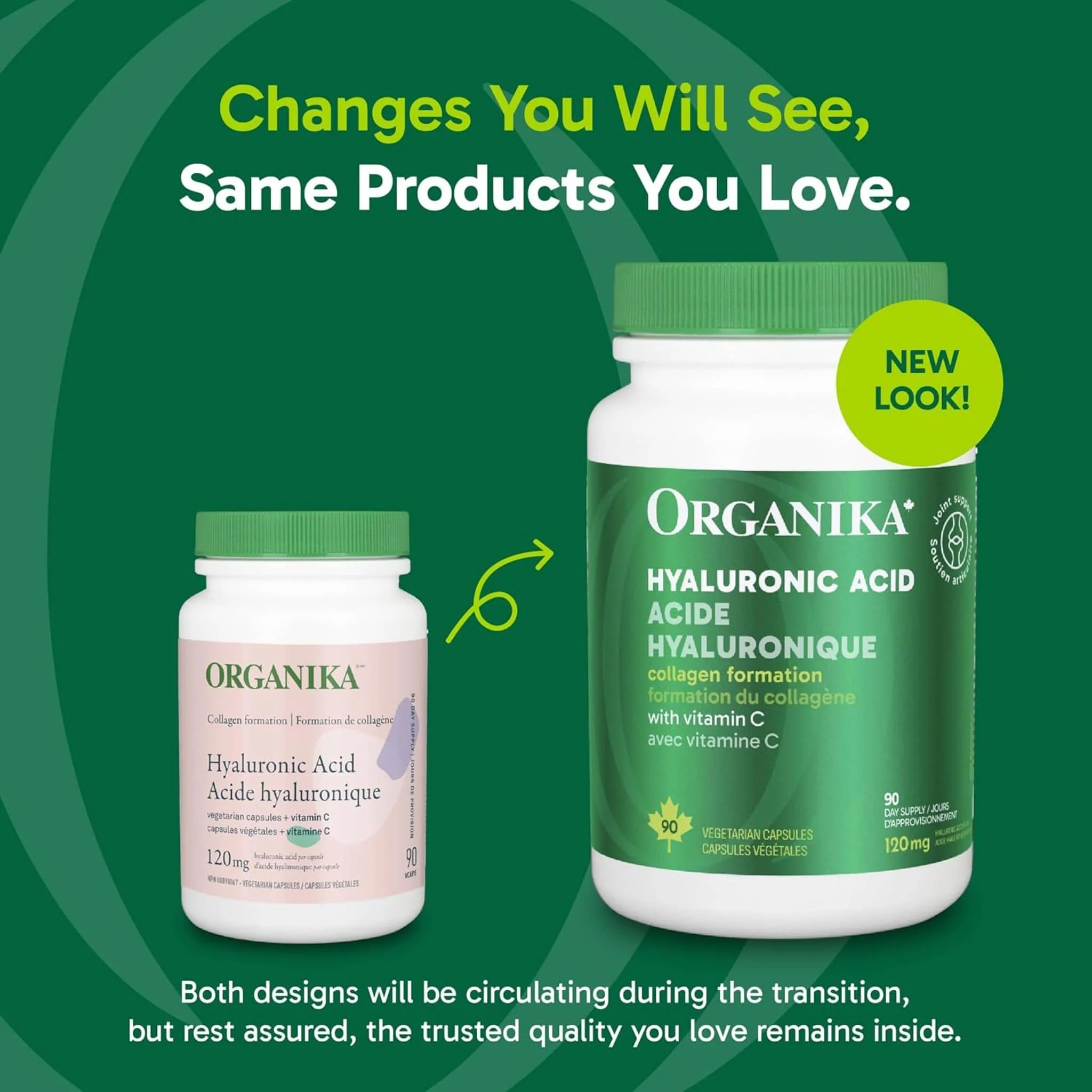 Organika Hyaluronic Acid with Vitamin C, 90 Capsules - Image 7