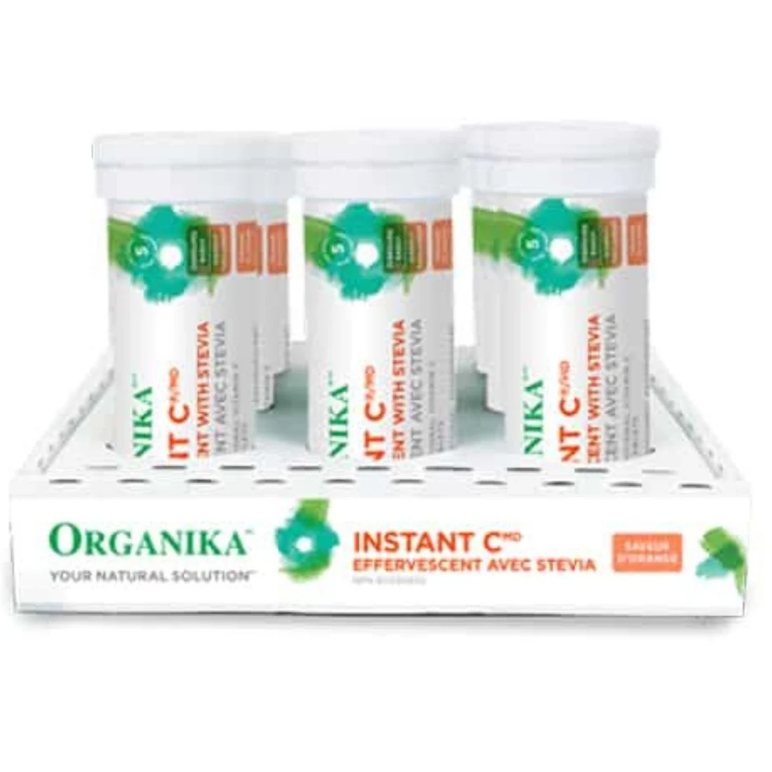 Organika Instant-C Effervescent Vitamin C 1000mg Tablets - Image 5