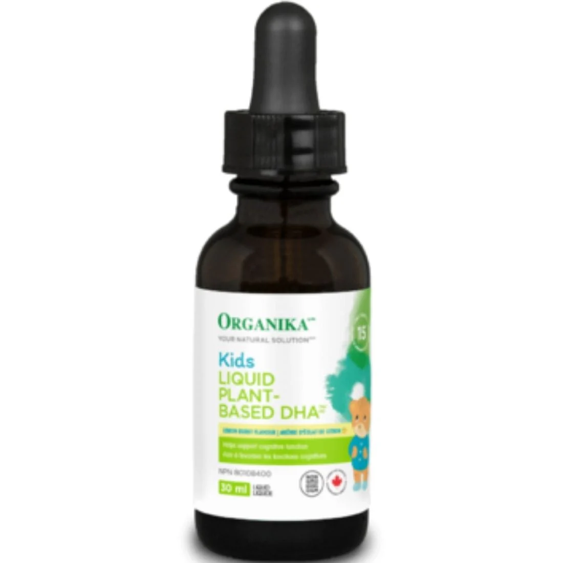 Organika Kids Liquid Plant Based DHA, 30ml