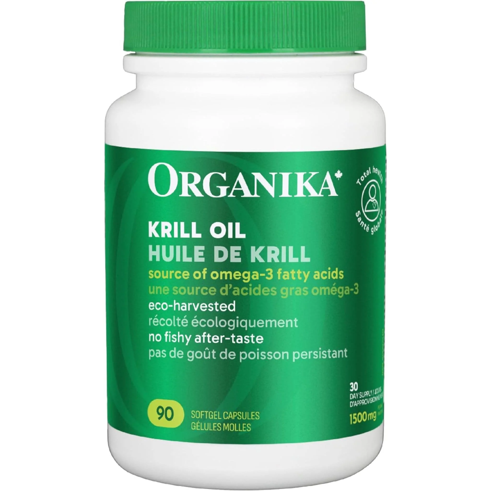 Organika Krill Oil, 500mg, 90 Softgels