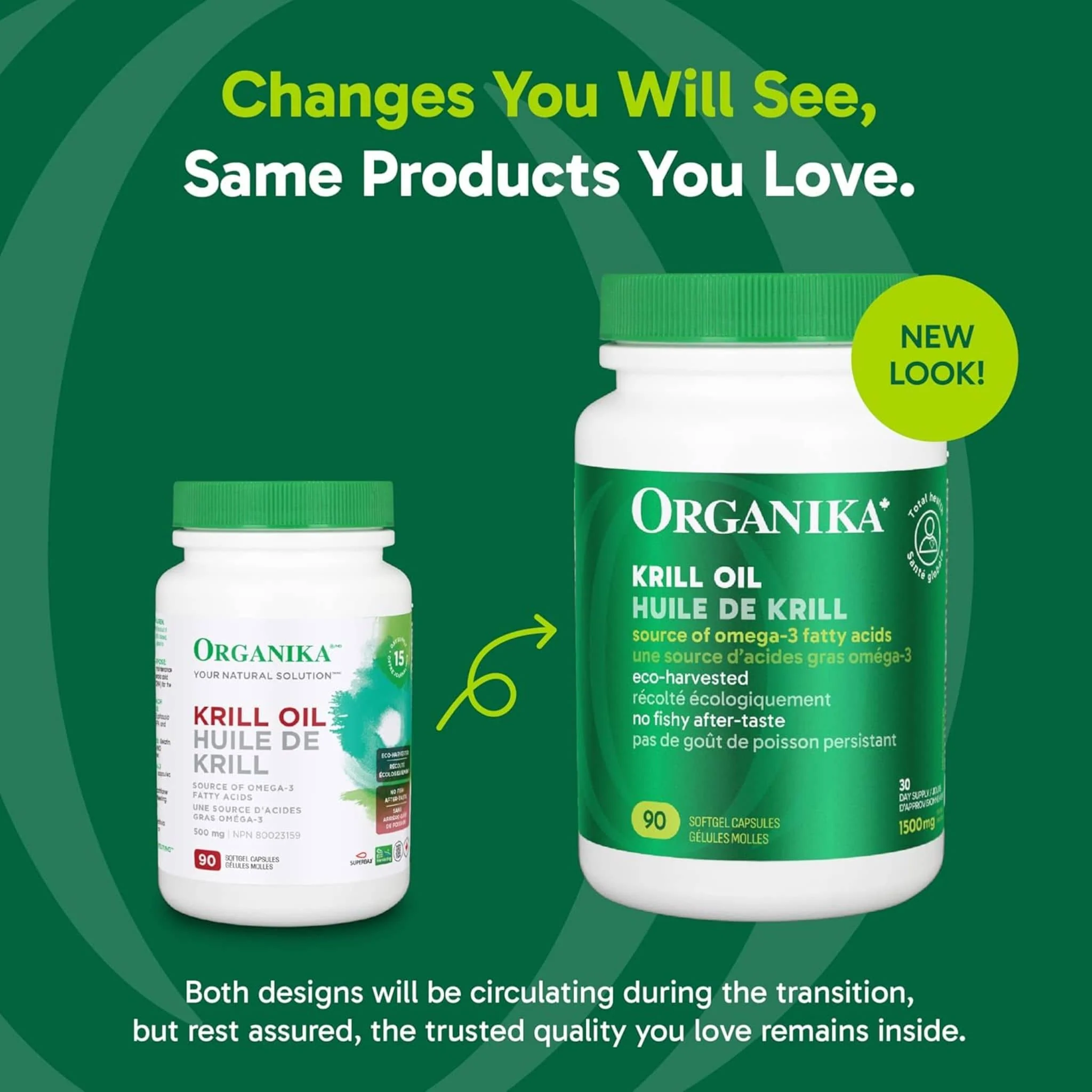 Organika Krill Oil, 500mg, 90 Softgels - Image 5