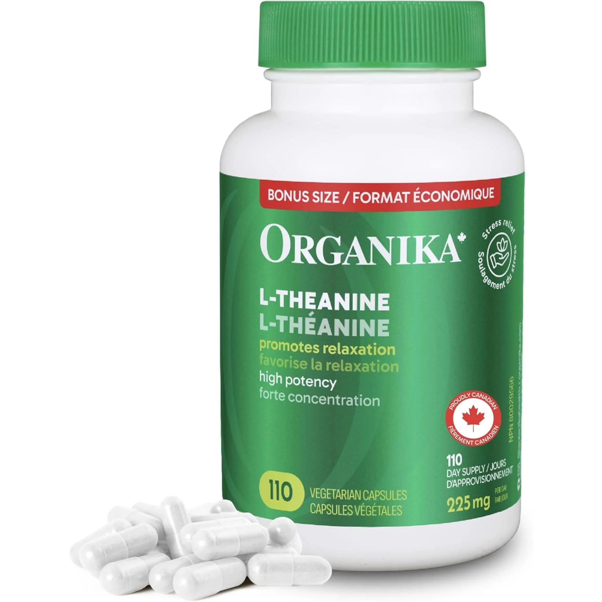 Organika L-Theanine 225mg - Image 9