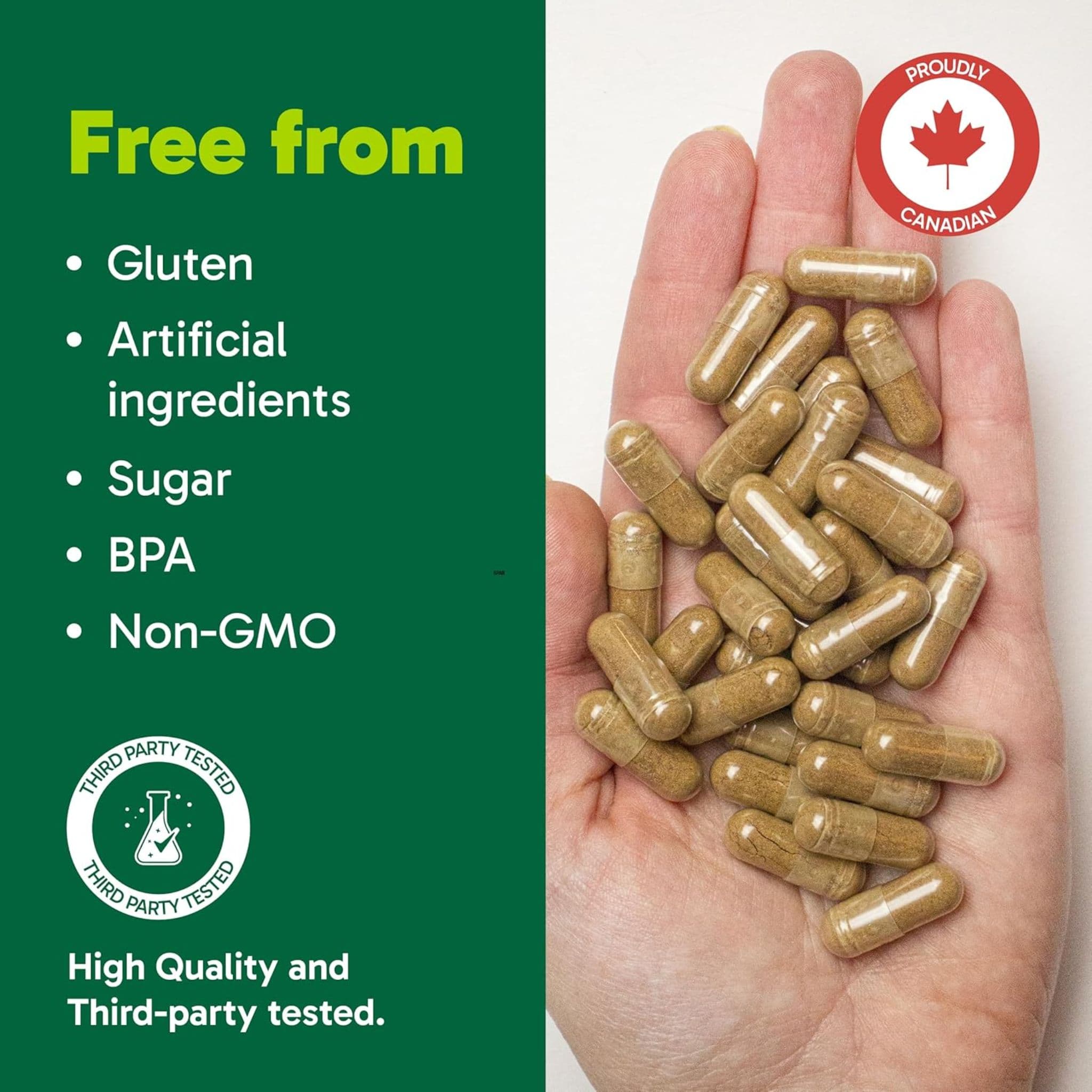 Organika Maca 750mg, 180 Vcaps - Image 7