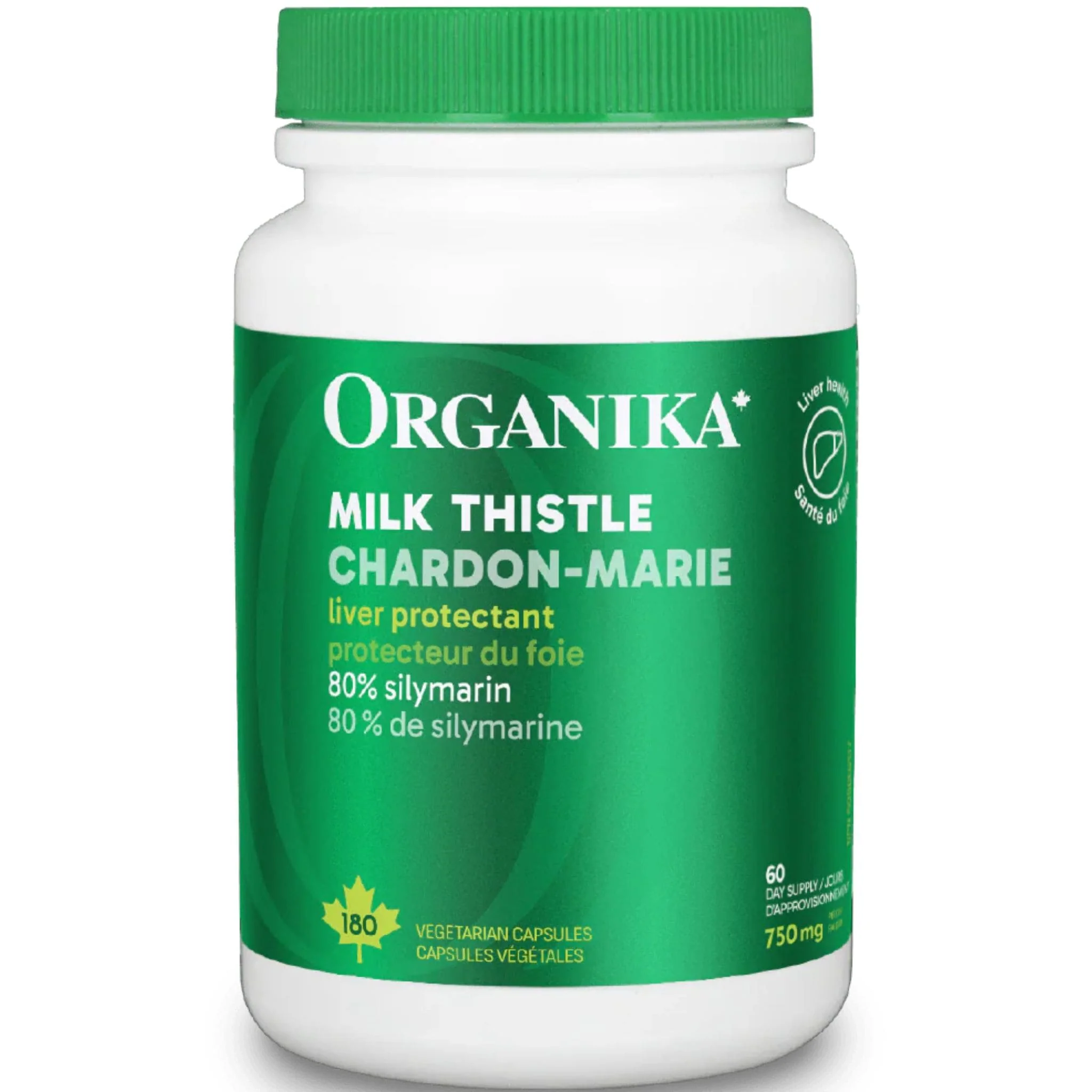 Organika Milk Thistle 250mg Capsules - Image 5